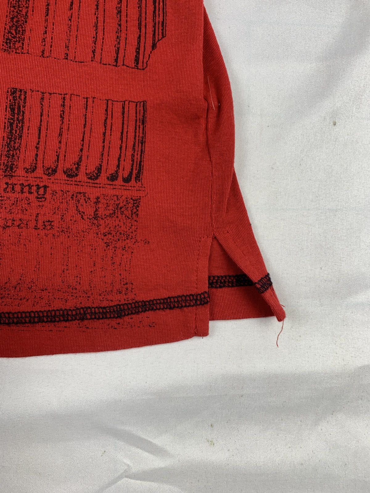 Seditionaries 2000s Gardenia Japan Red Poem Goth Graphic Contrast Tee Size M / US 6-8 / IT 42-44 - 9 Thumbnail