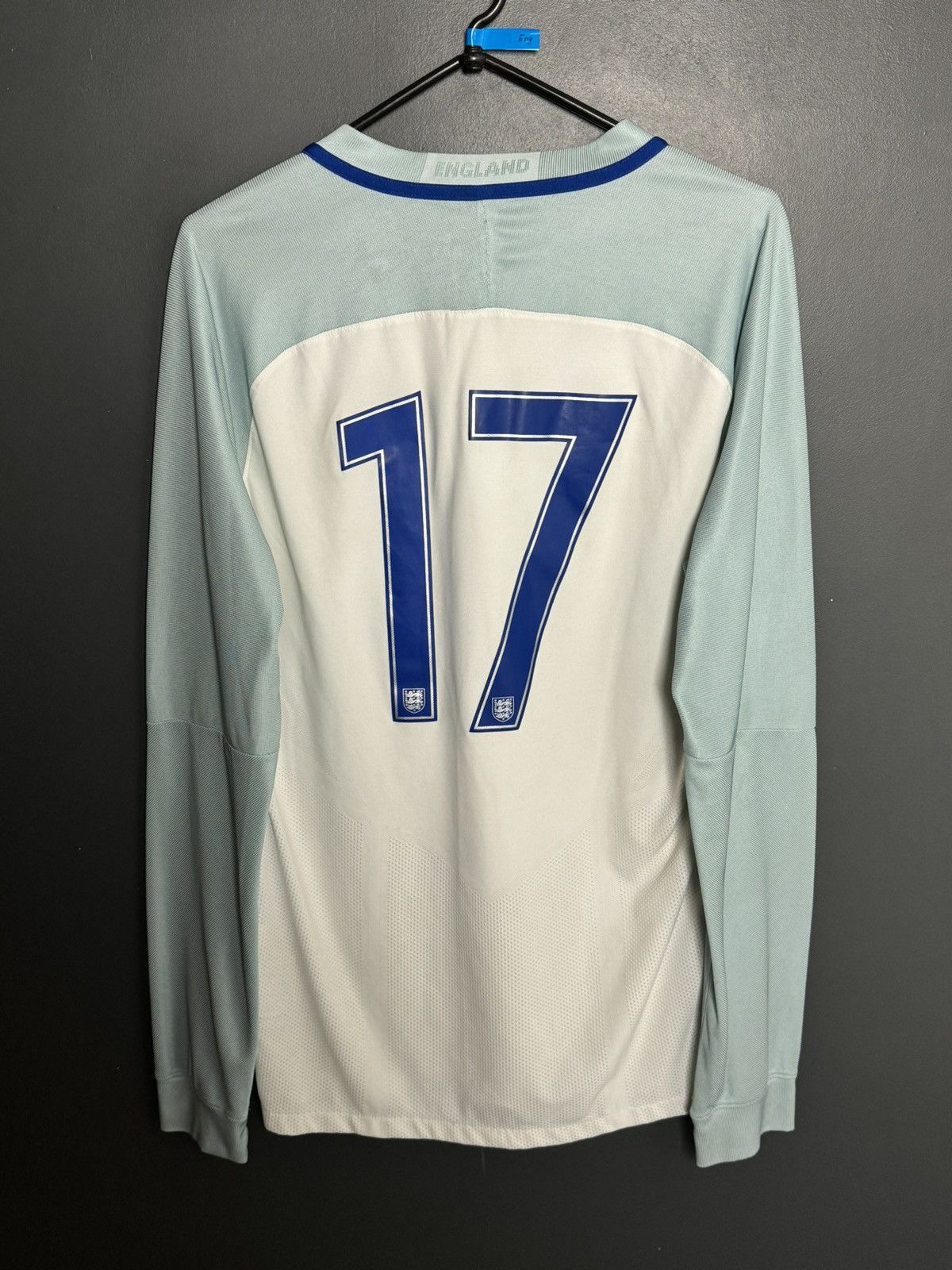 Nike England 16/18 Home Player Issue Football Long Sleeve Jersey Size US L / EU 52-54 / 3 - 2 Thumbnail