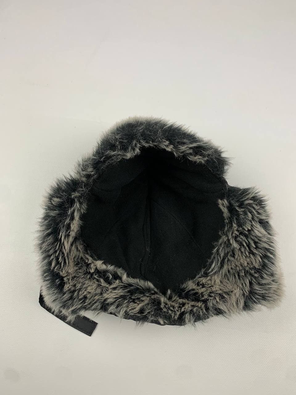 Vintage Ushanka Mohair Fuzzy Fur Hat Vintage Style Size ONE SIZE - 8 Thumbnail