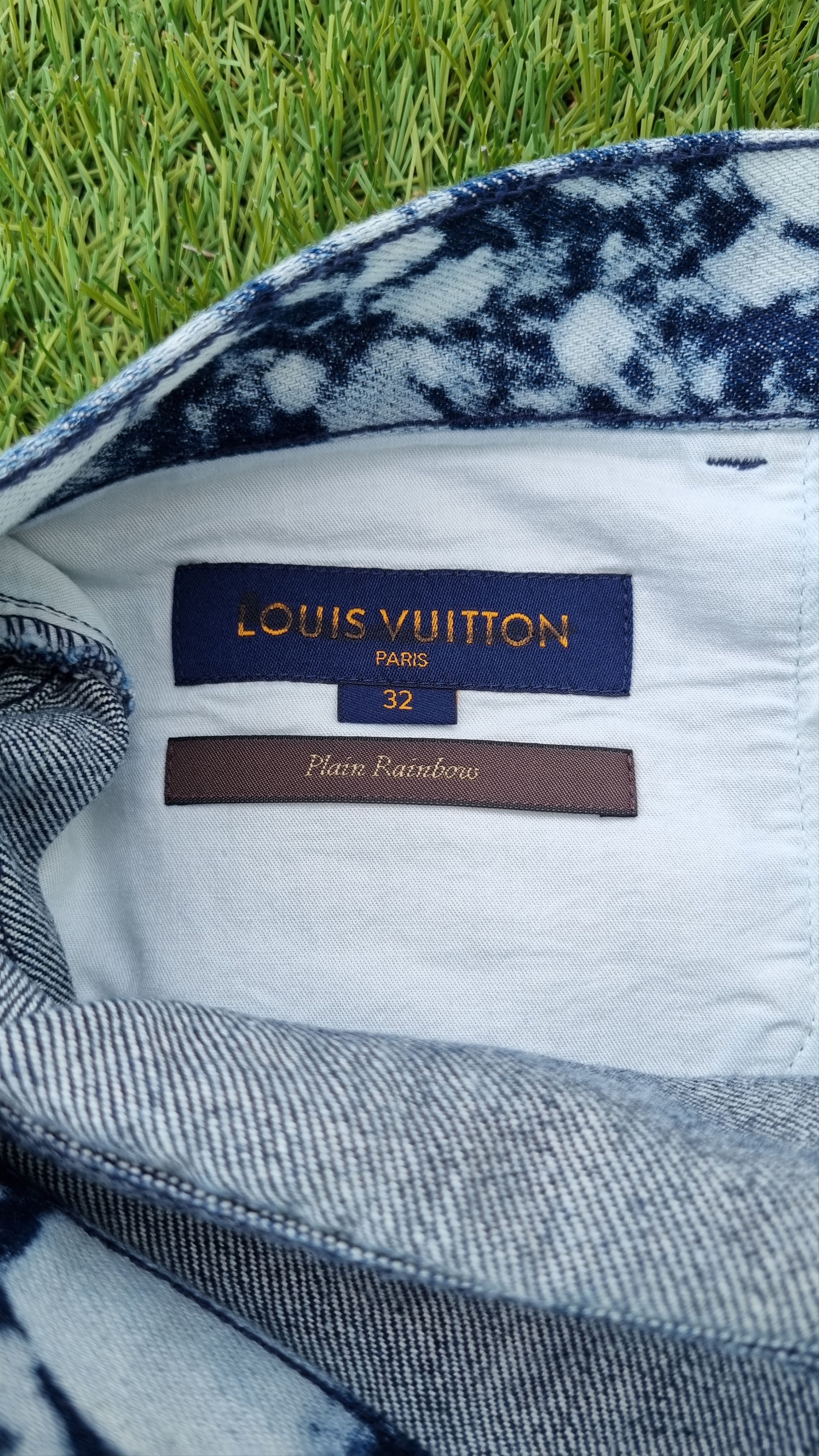 Louis Vuitton Lv x Virgil abloh SS19 Dorothy poppies flared dyed pants Size US 32 / EU 48 - 3 Thumbnail