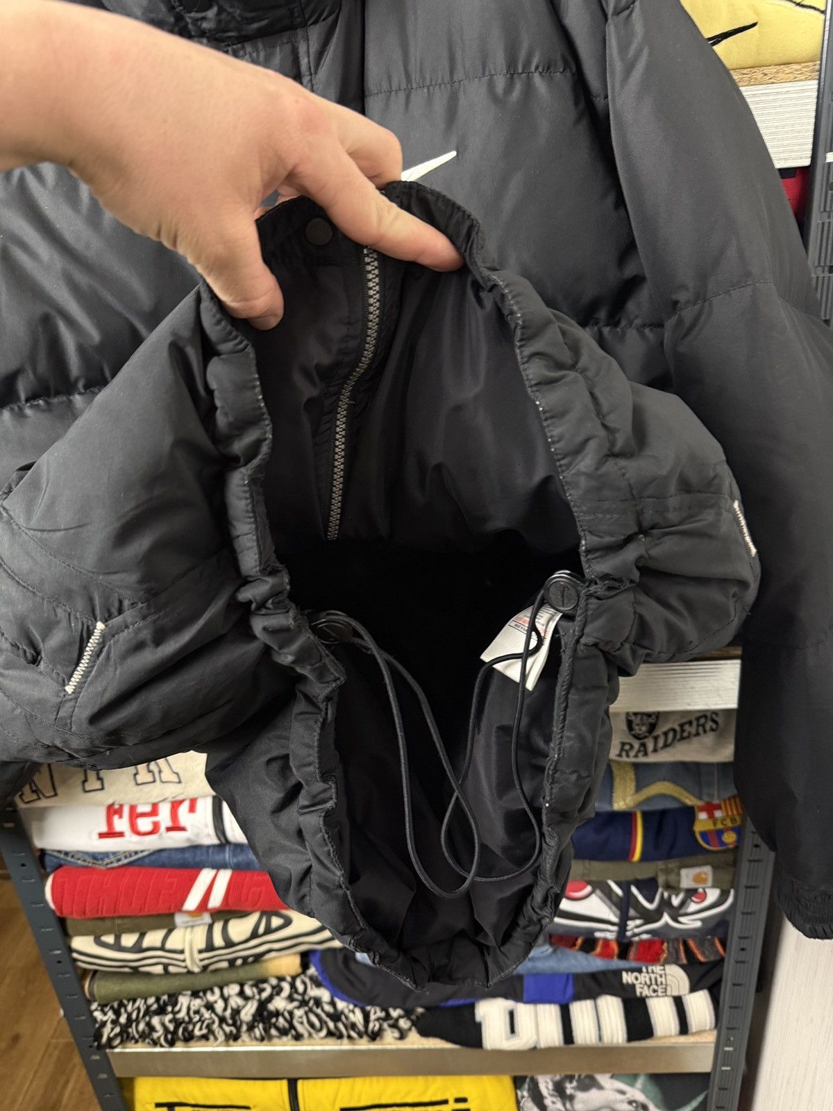 Nike Nike Vintage Puffer Jacket Y2K Big Logo Outdoor Jacket Size US M / EU 48-50 / 2 - 8 Thumbnail