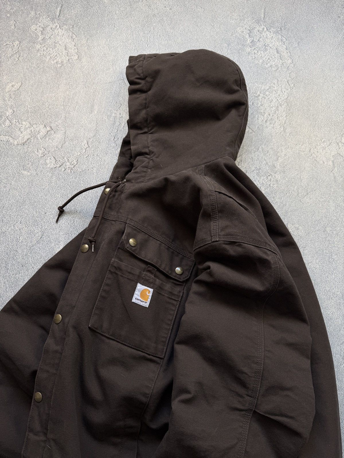 Carhartt Men’s Work Carhartt Jacket Brown Rare Size US XL / EU 56 / 4 - 12 Thumbnail