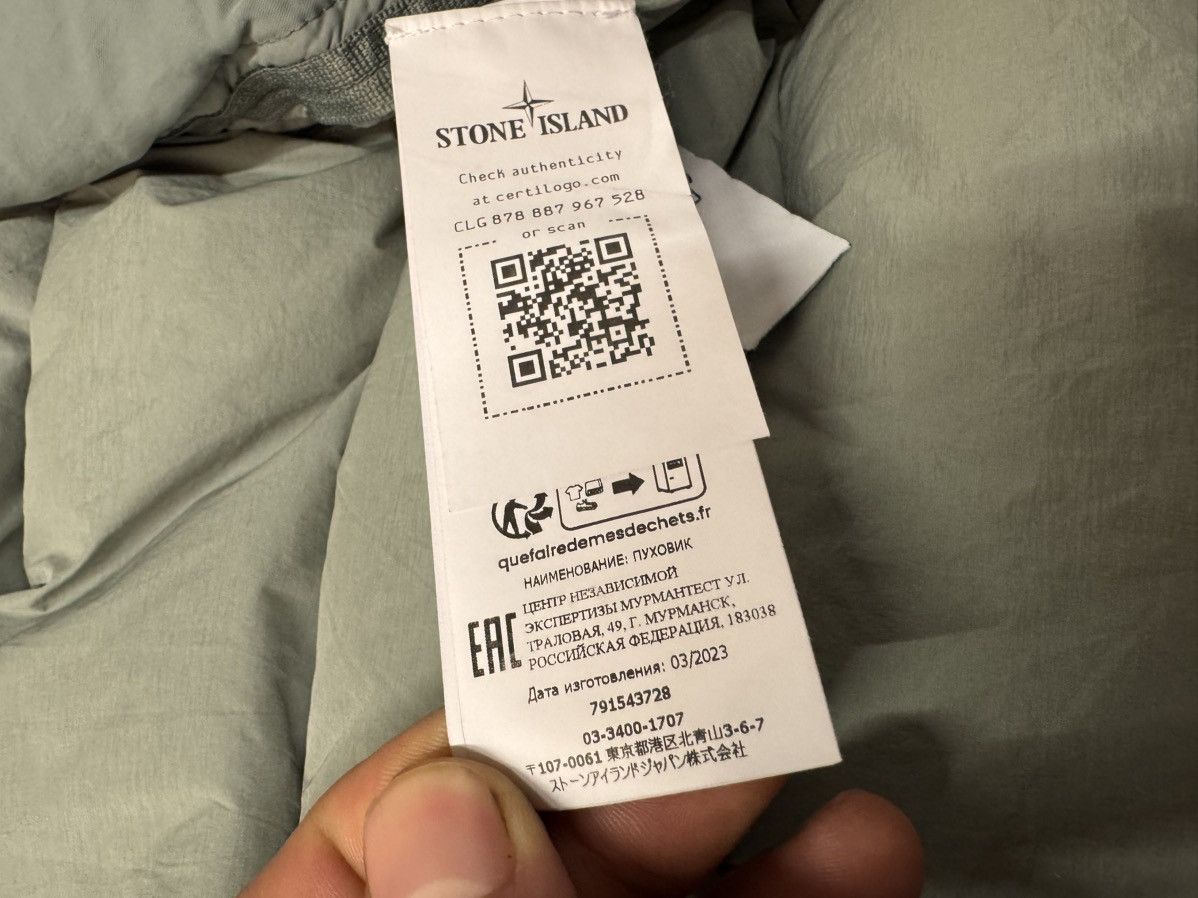 Stone Island Stone Island Seamless Tunnel Nylon Down Tc puffer jacket Size US L / EU 52-54 / 3 - 9 Thumbnail