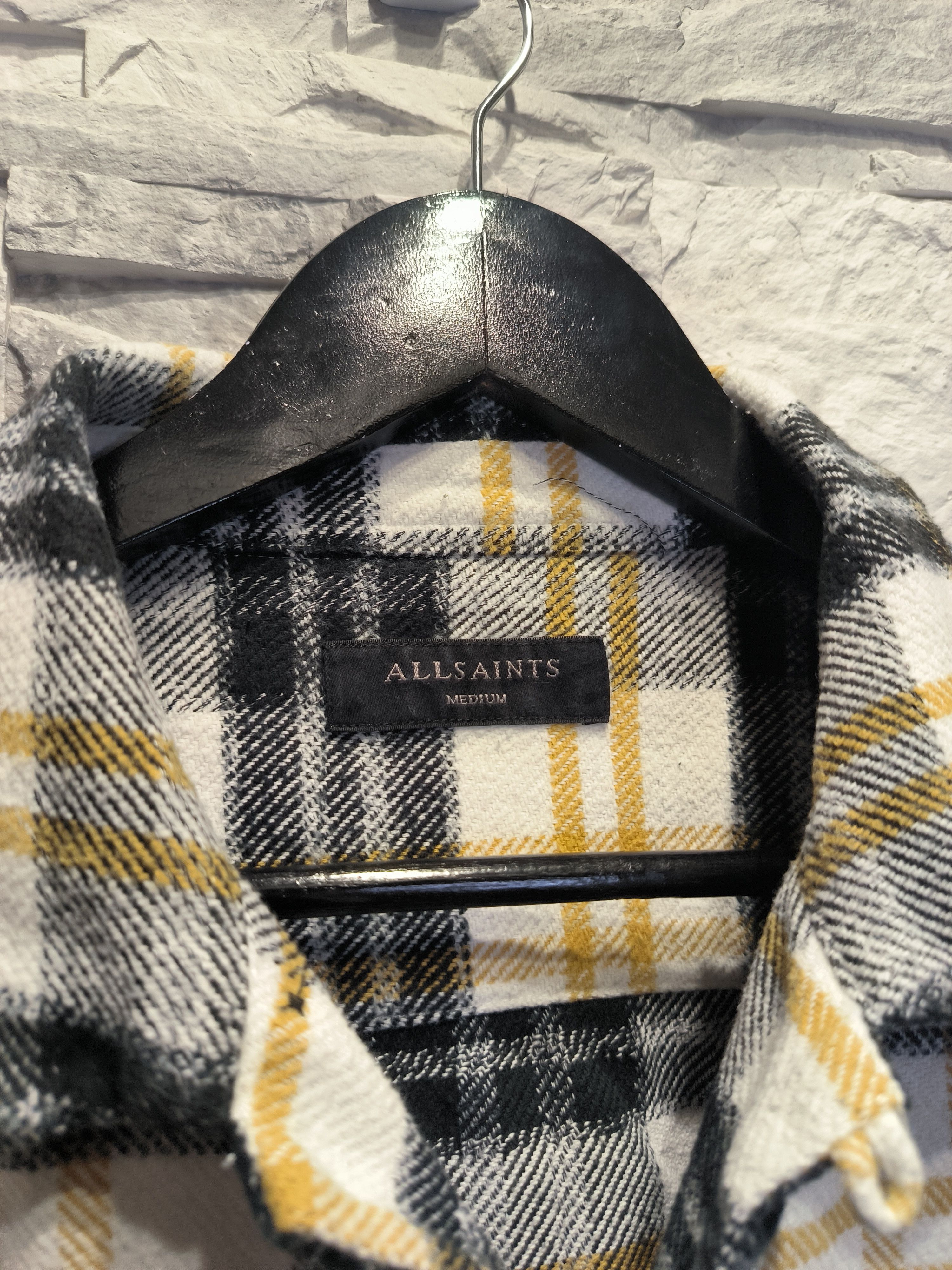 Allsaints Allsaints Shirt Long Sleeve Button-Up Multicolor Size US M / EU 48-50 / 2 - 5 Thumbnail