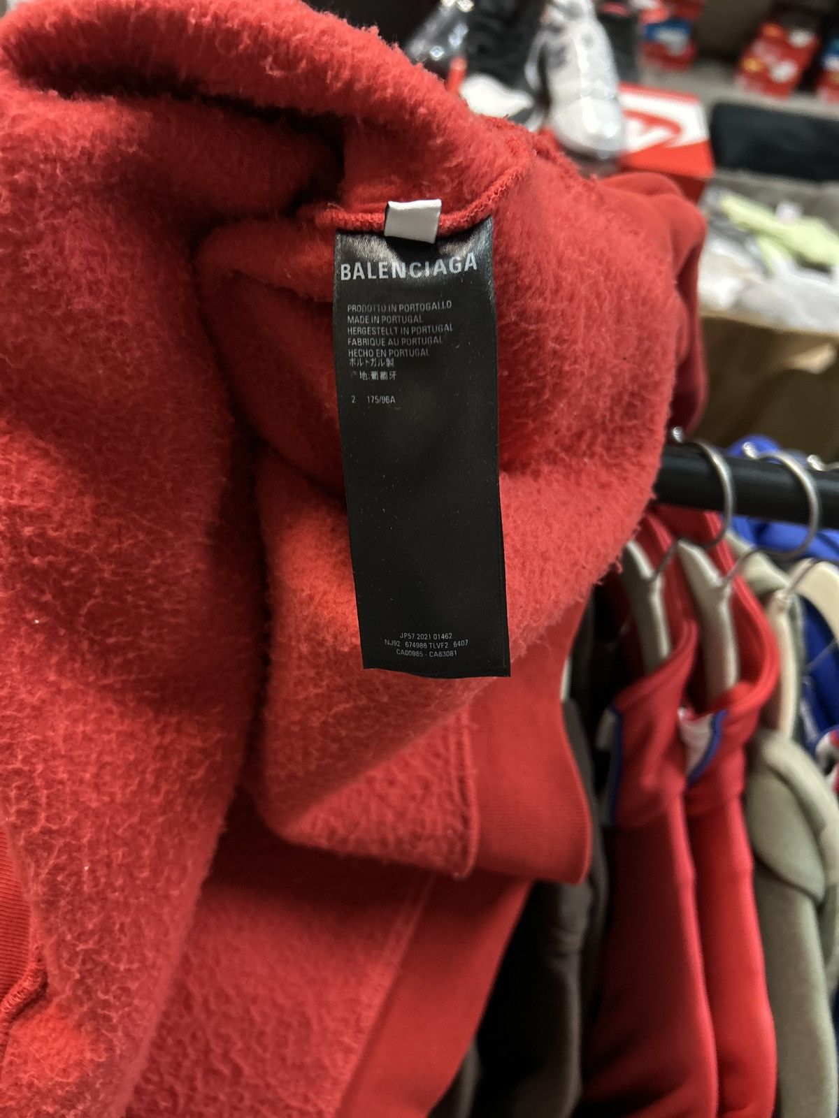 Balenciaga Balenciaga Slime Hoodie Size US M / EU 48-50 / 2 - 4 Thumbnail