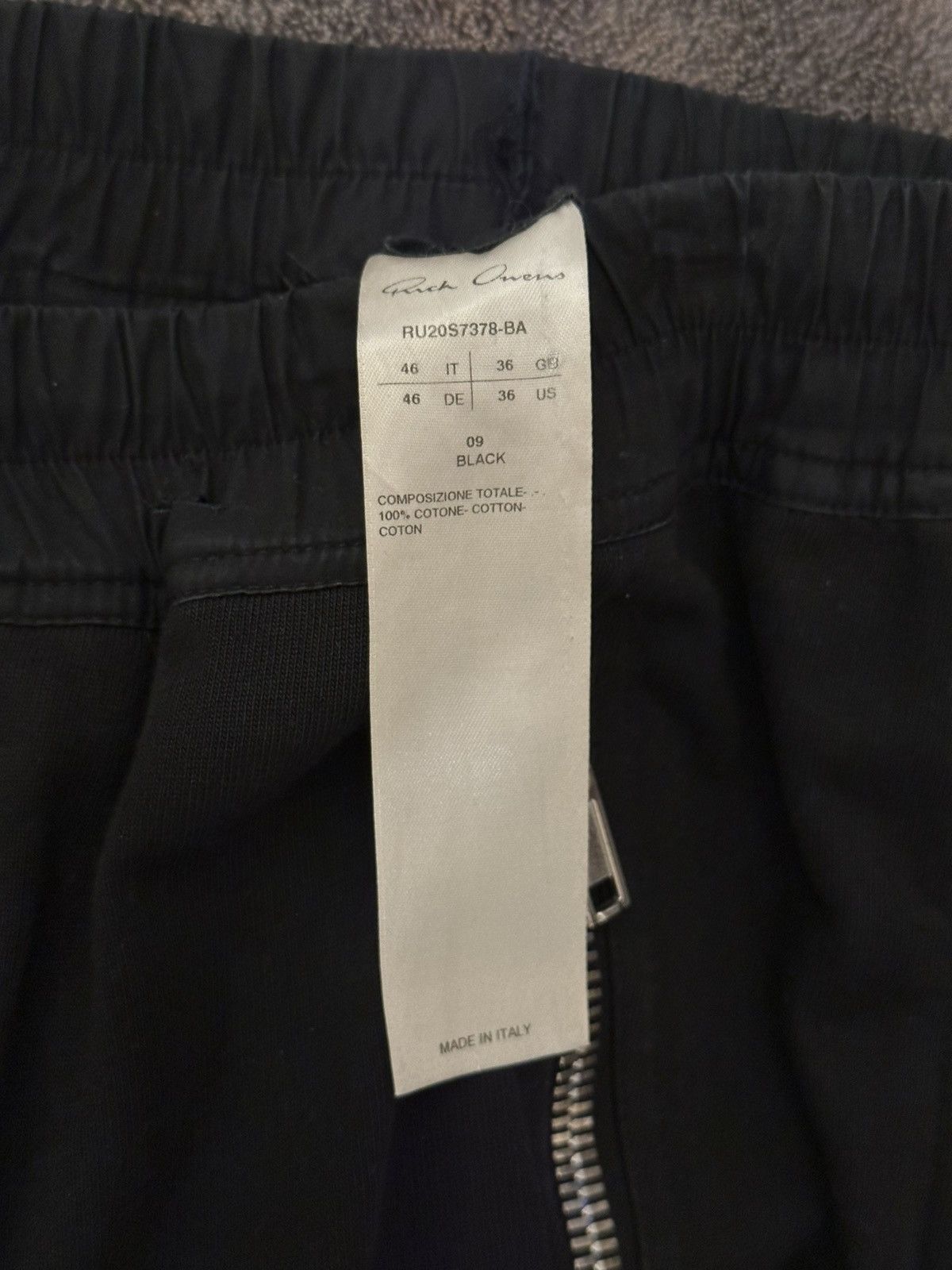 Rick Owens Rick Owens Tecuatl SS20 Zipper Track Pants Size US 36 / EU 52 - 3 Thumbnail