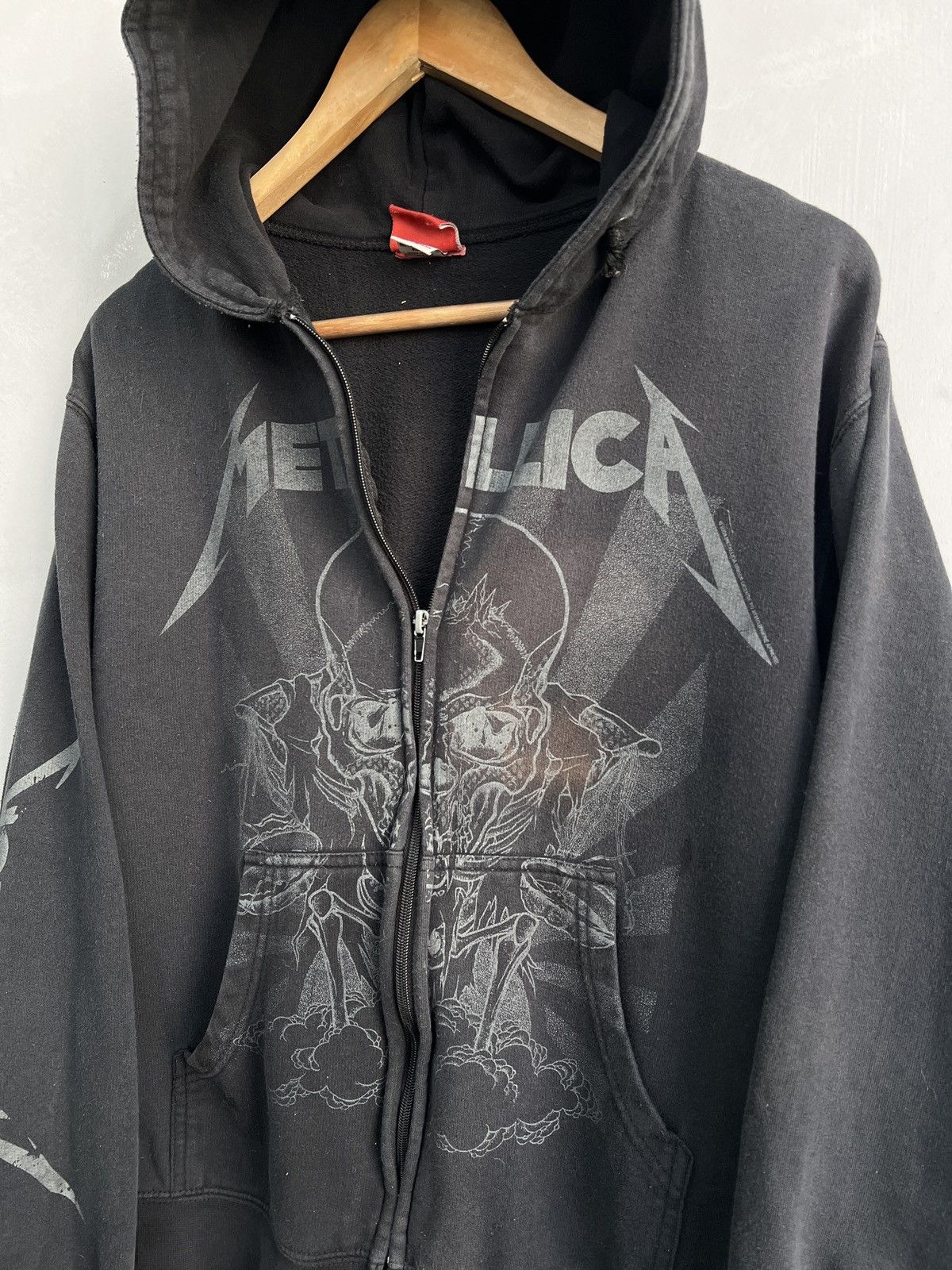 Metallica Metallica tour hoodie 2000s big logo hype Size US M / EU 48-50 / 2 - 6 Thumbnail