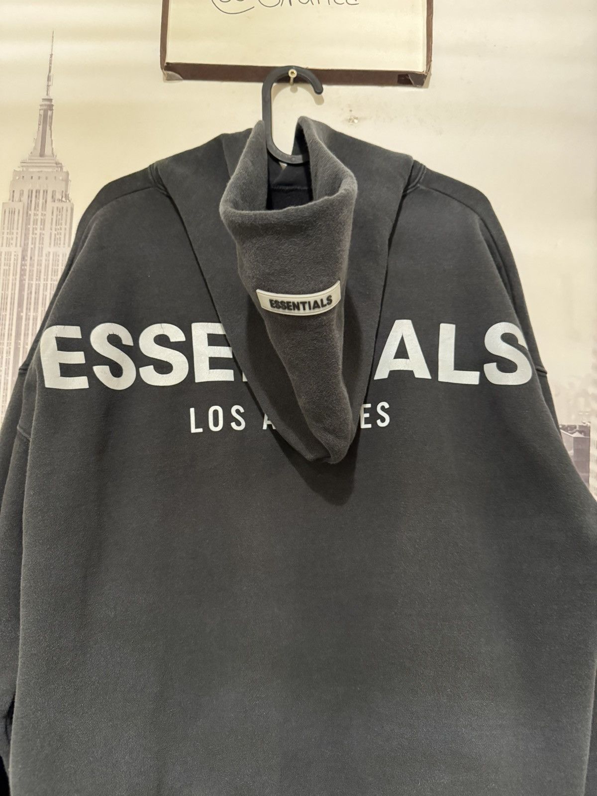 Fear of God 🔥Fear of God Essentials LOS ANGELES 3M Boxy Hoodie SZ Small Size US S / EU 44-46 / 1 - 7 Thumbnail