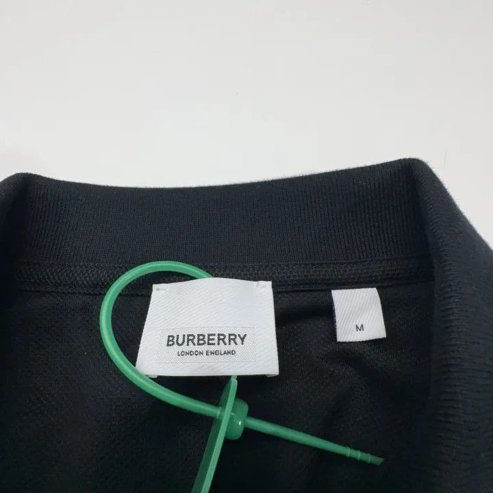 Burberry Burberry Burberry SS24 Embroidered Logo Polo Shirt for Men Size US M / EU 48-50 / 2 - 2 Thumbnail