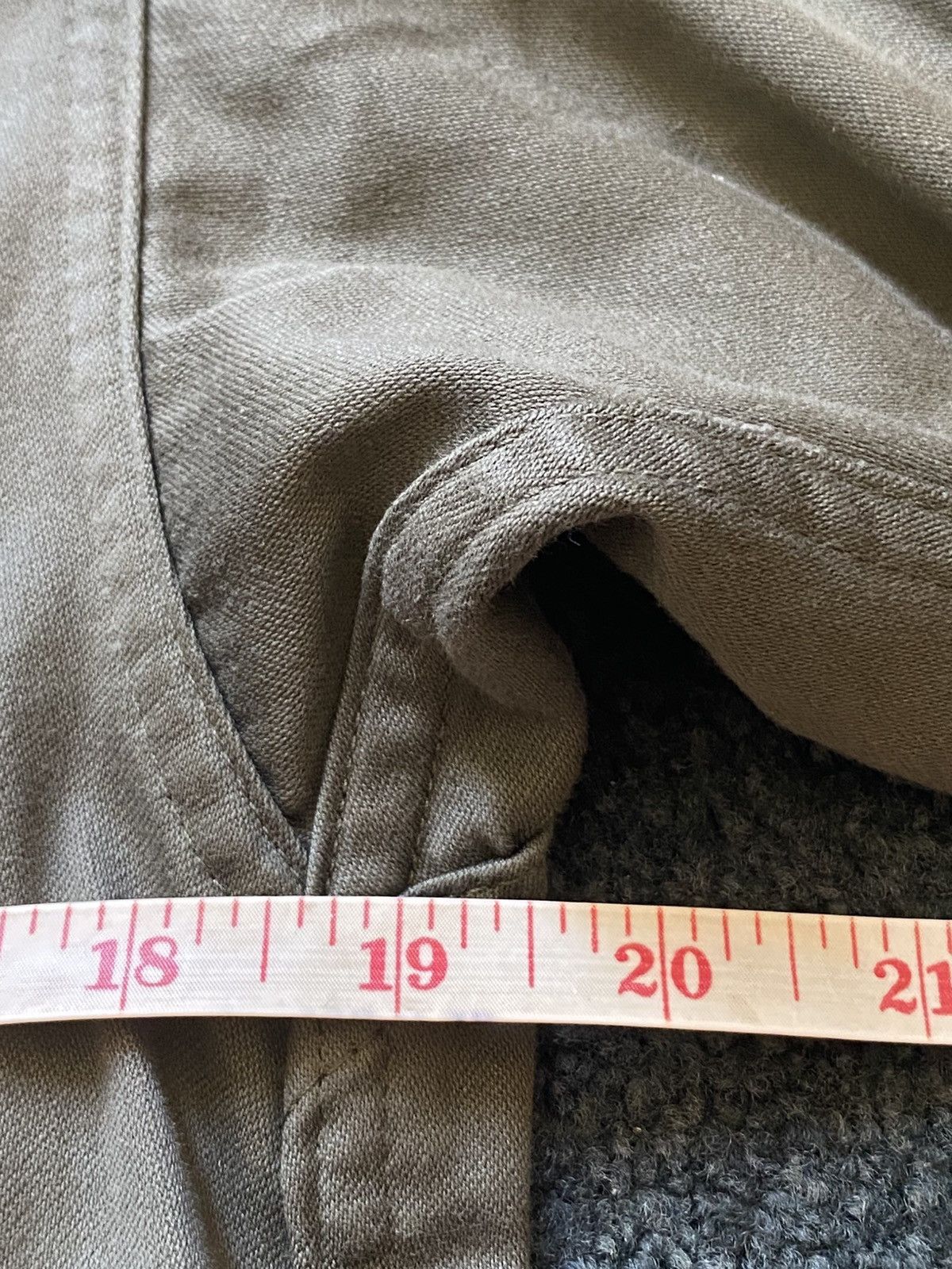 Vintage VINTAGE 80s FRENCH MILITARY F2 OLIVE DRAB JACKET Size US L / EU 52-54 / 3 - 7 Thumbnail
