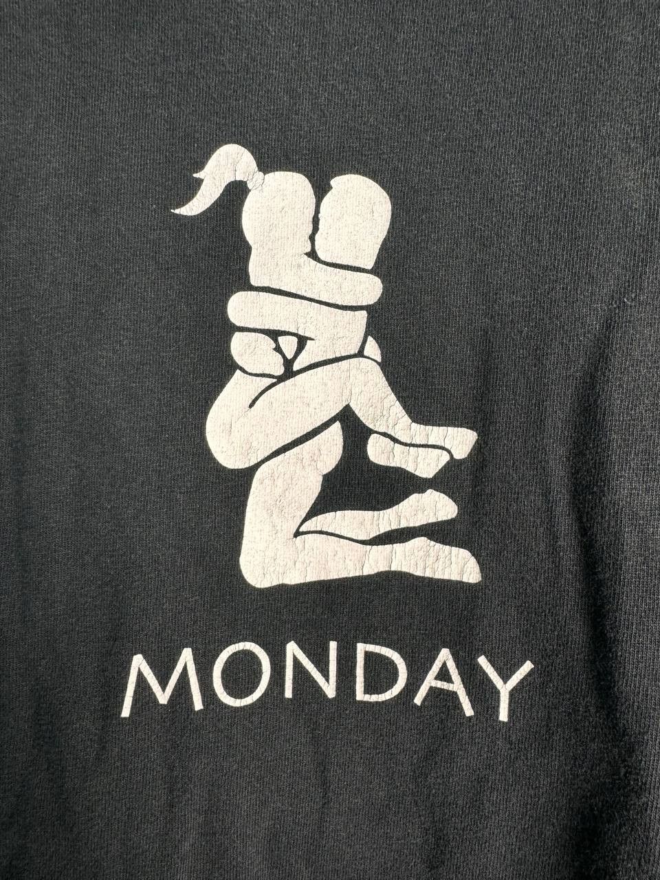 Vintage Vintage streetwear y2k monday SEX T-shirt Size US XL / EU 56 / 4 - 2 Thumbnail