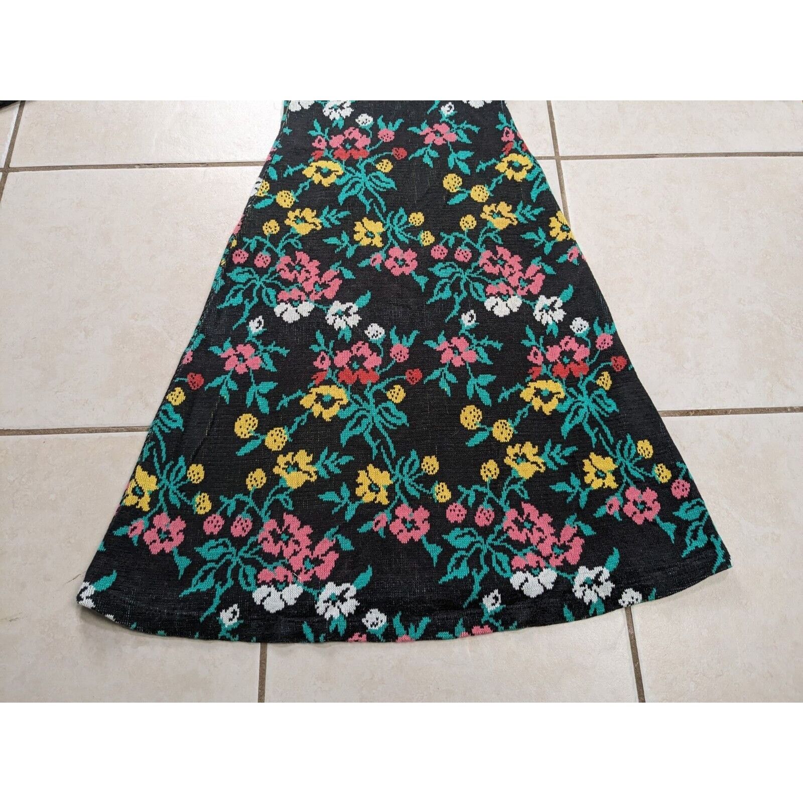 Betsey Johnson Betsey Johnson Alley Cat Sweater Dress Long Sleeve Floral Size M / US 6-8 / IT 42-44 - 8 Thumbnail