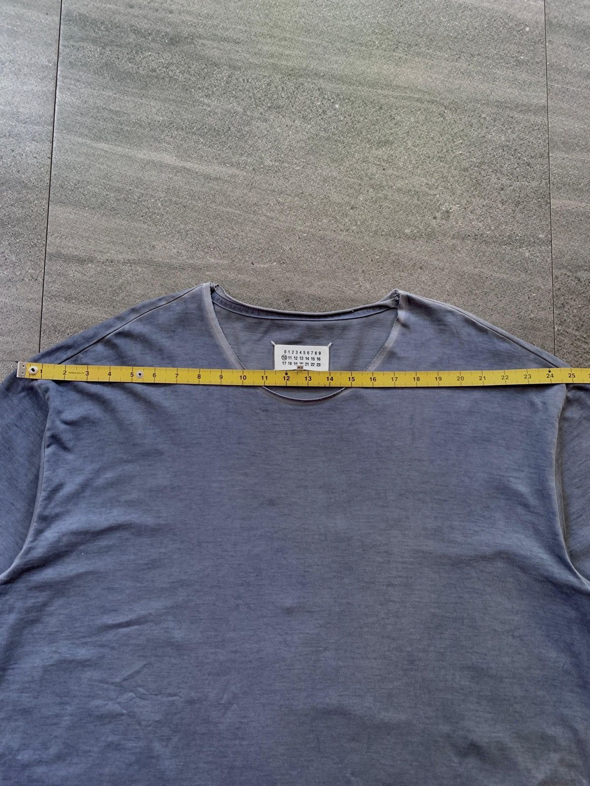 Maison Margiela FREE TAX! Line 10 Distressed Faded Teee Size US XL / EU 56 / 4 - 14 Thumbnail