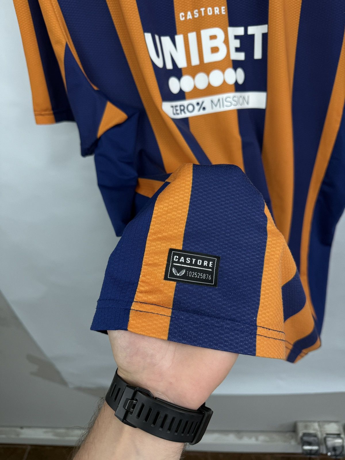 Castore 🏴󠁧󠁢󠁳󠁣󠁴󠁿 2023/24 Castore Glasgow Rangers Football Third Jersey Rare Size US XXL / EU 58 / 5 - 7 Thumbnail