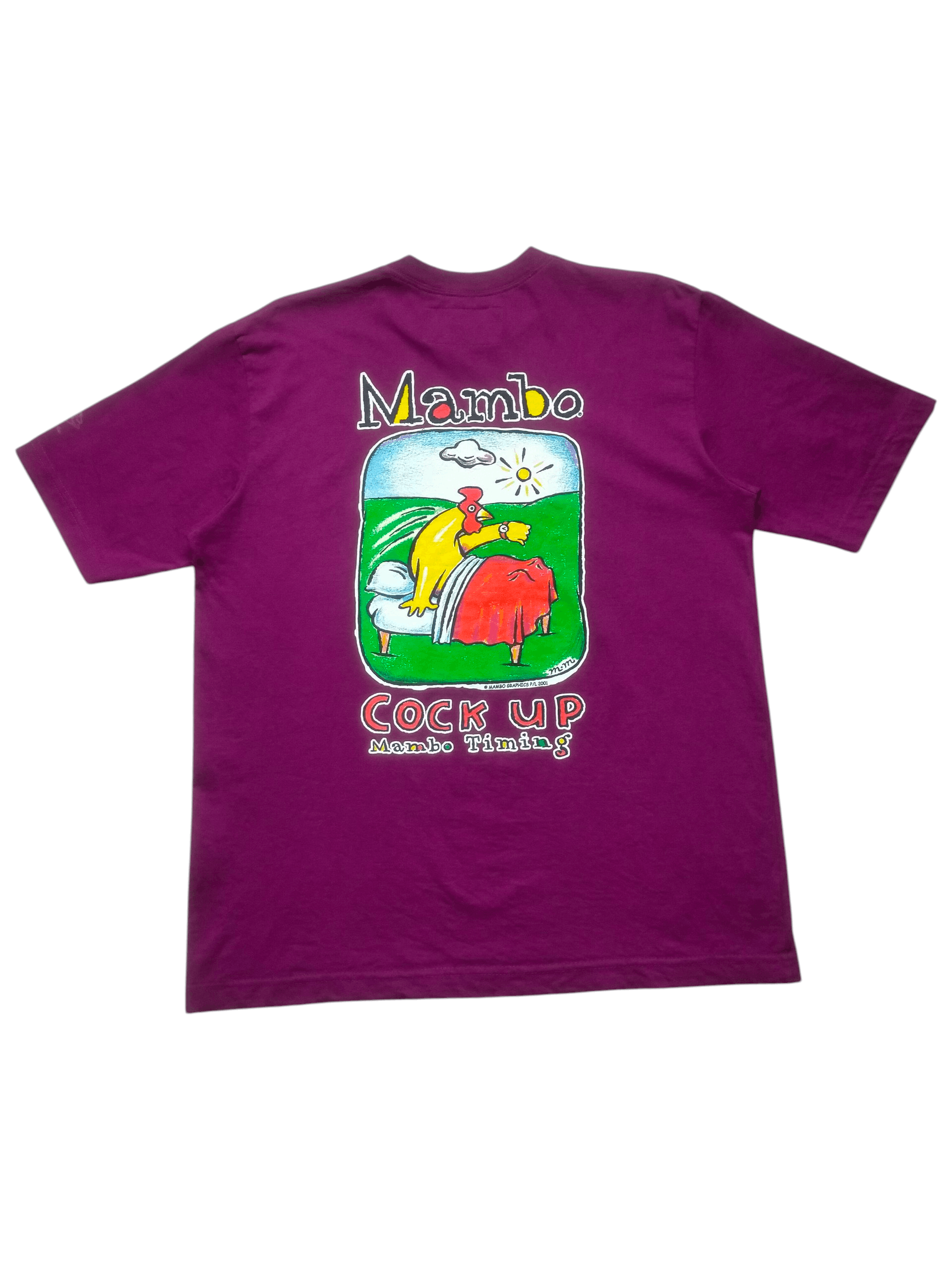 Mambo Vintage 2001 Mambo Cook Up Mambo Timing tee Size US S / EU 44-46 / 1 - 1 Thumbnail