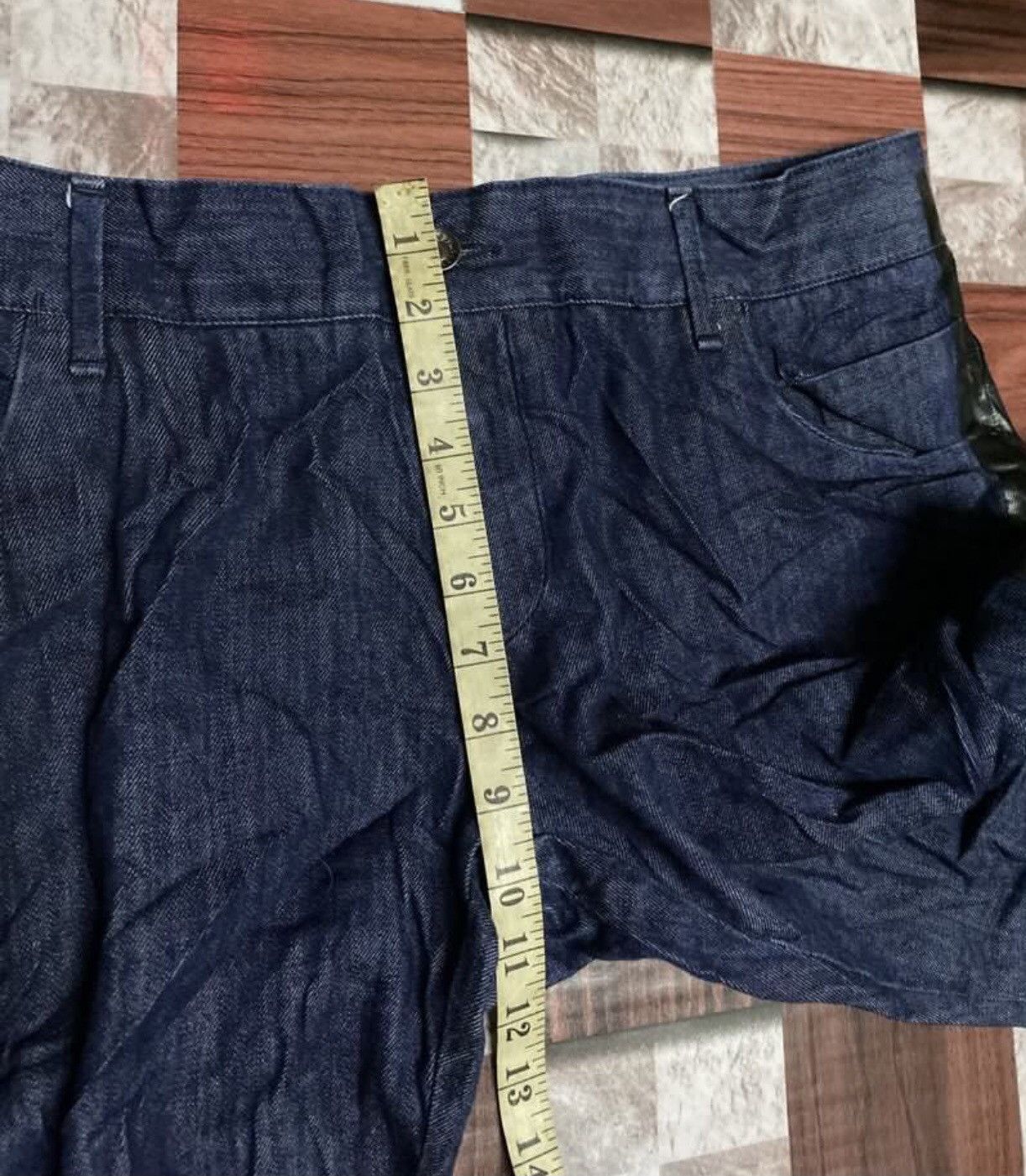 Dolce & Gabbana × Vintage 🔥🔥🔥VTG D&G DENIM MATERIAL SOFT BLACK LINE Size US 38 / EU 54 - 9 Thumbnail