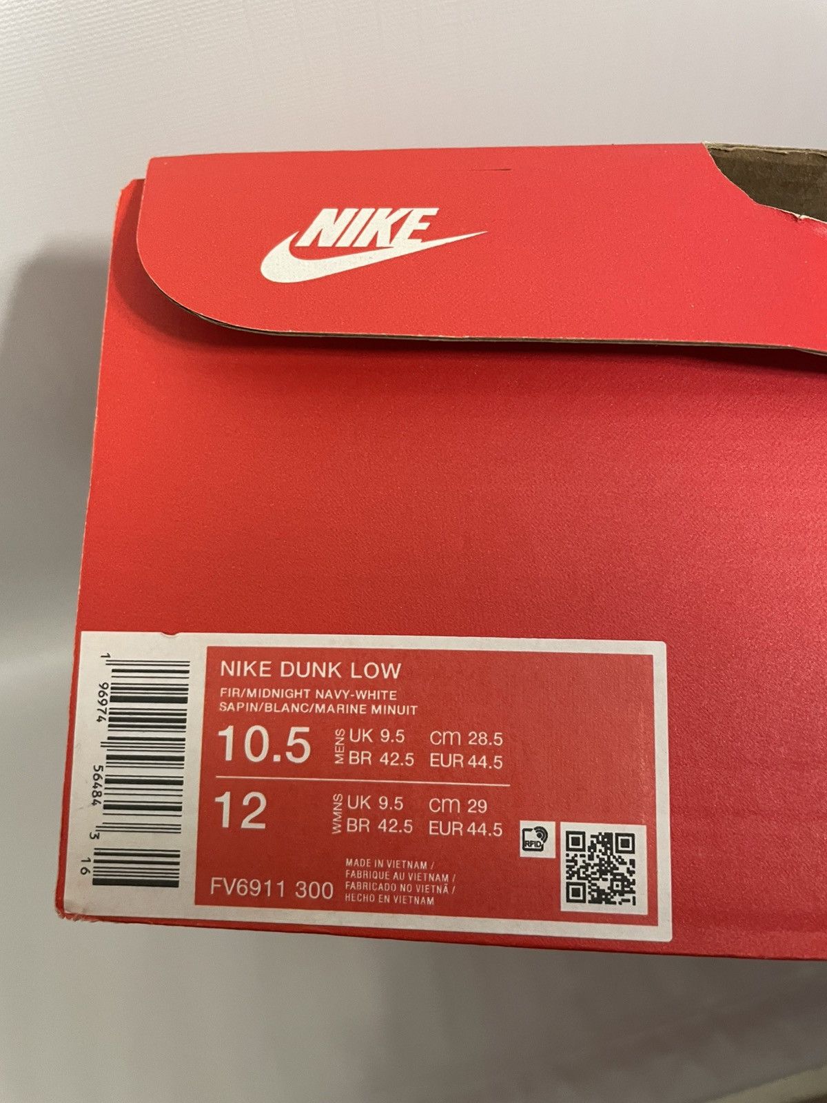 Nike Nike Dunk Low Size US 10.5 / EU 43-44 - 6 Thumbnail