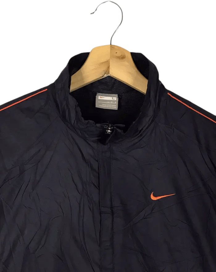 Nike Vintage 00's Nike Swoosh Windbreakers Size US L / EU 52-54 / 3 - 3 Thumbnail