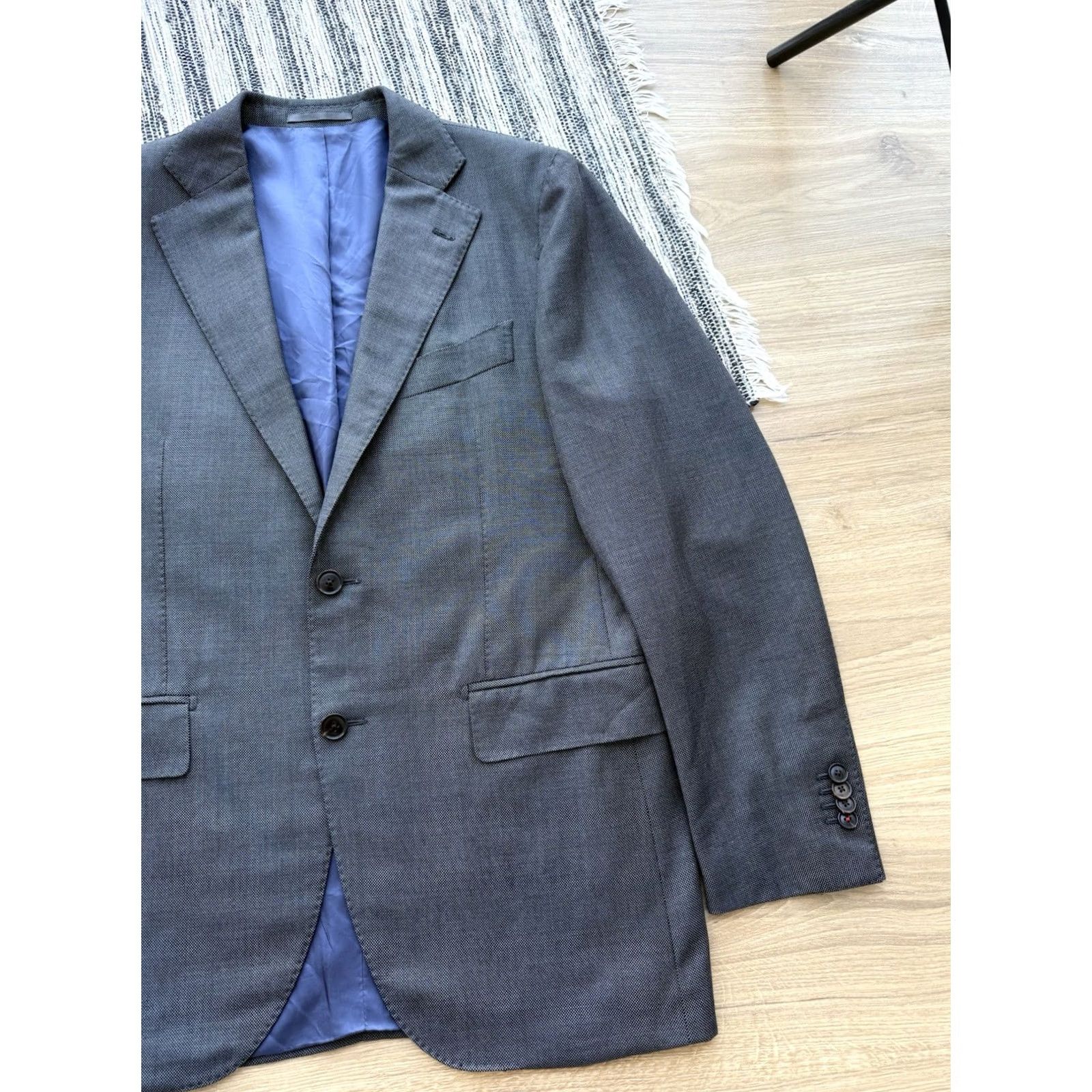 Suitsupply SUITSUPPLY MEN’S LA SPALLA HUDSON BLAZER SIZE 50 WOOL 2-BUTTON E.THOMAS x Size 50R - 5 Thumbnail