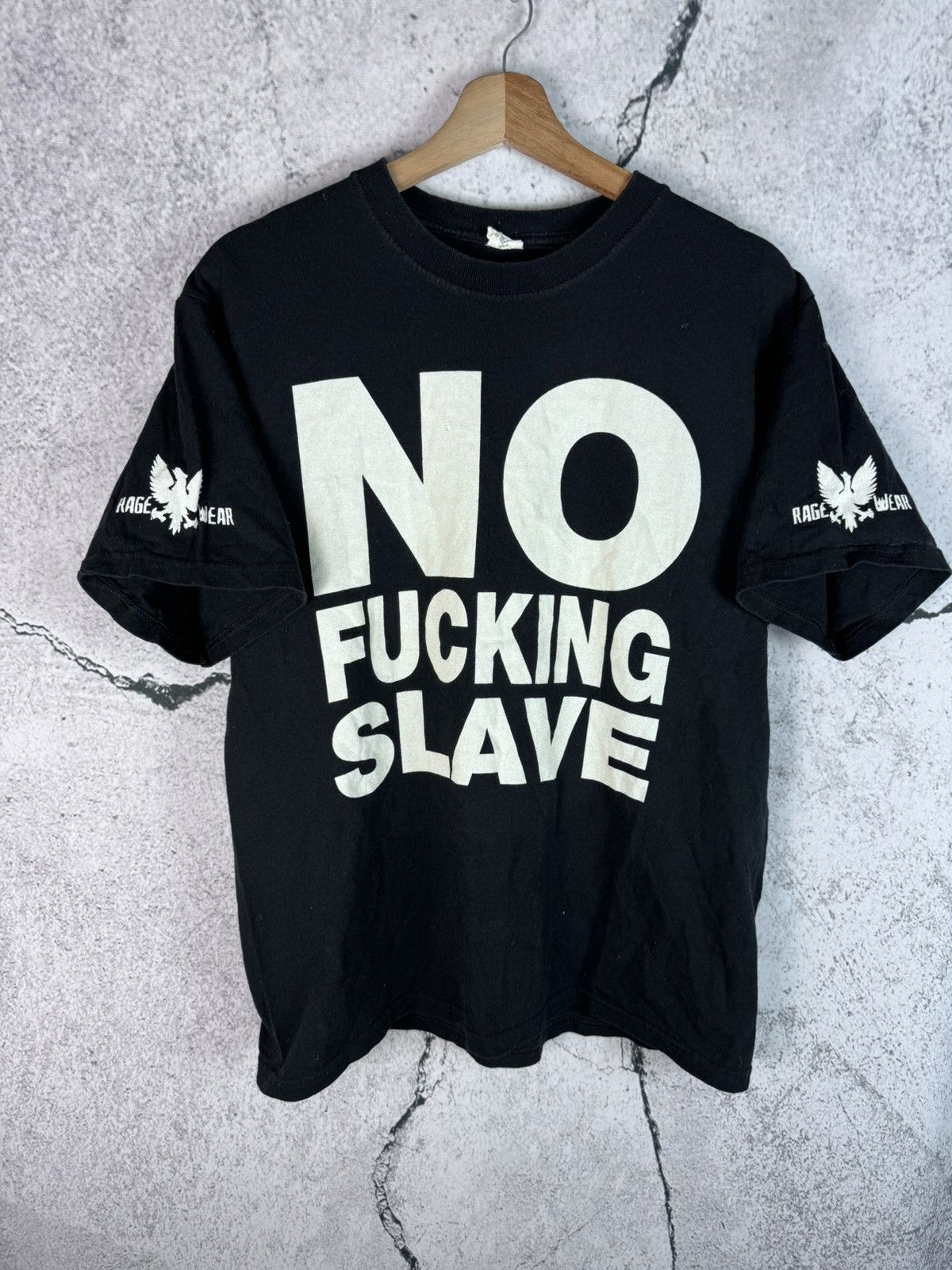 Band Tees 00s Napalm Death Musical Destruction NO SLAVES Size US M / EU 48-50 / 2 - 1 Thumbnail