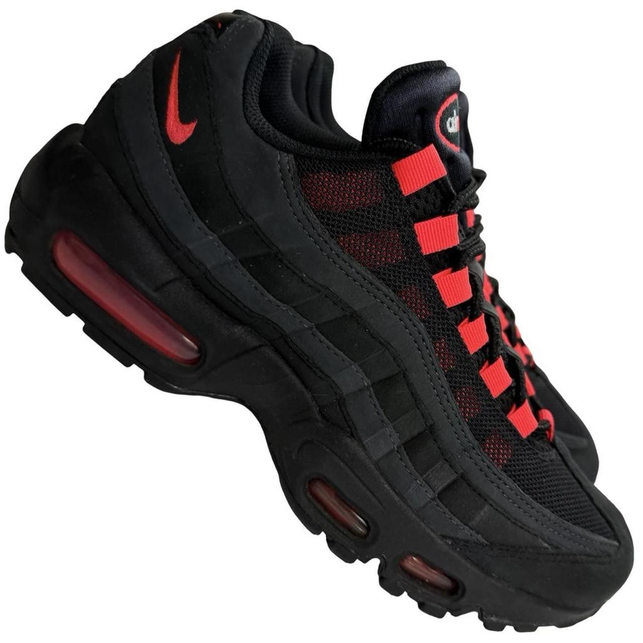 Nike Nike Air Max 95 Black Red Laser Crimson Size US 6.5 / EU 39 Size US 6.5 / EU 39-40 - 1 Thumbnail