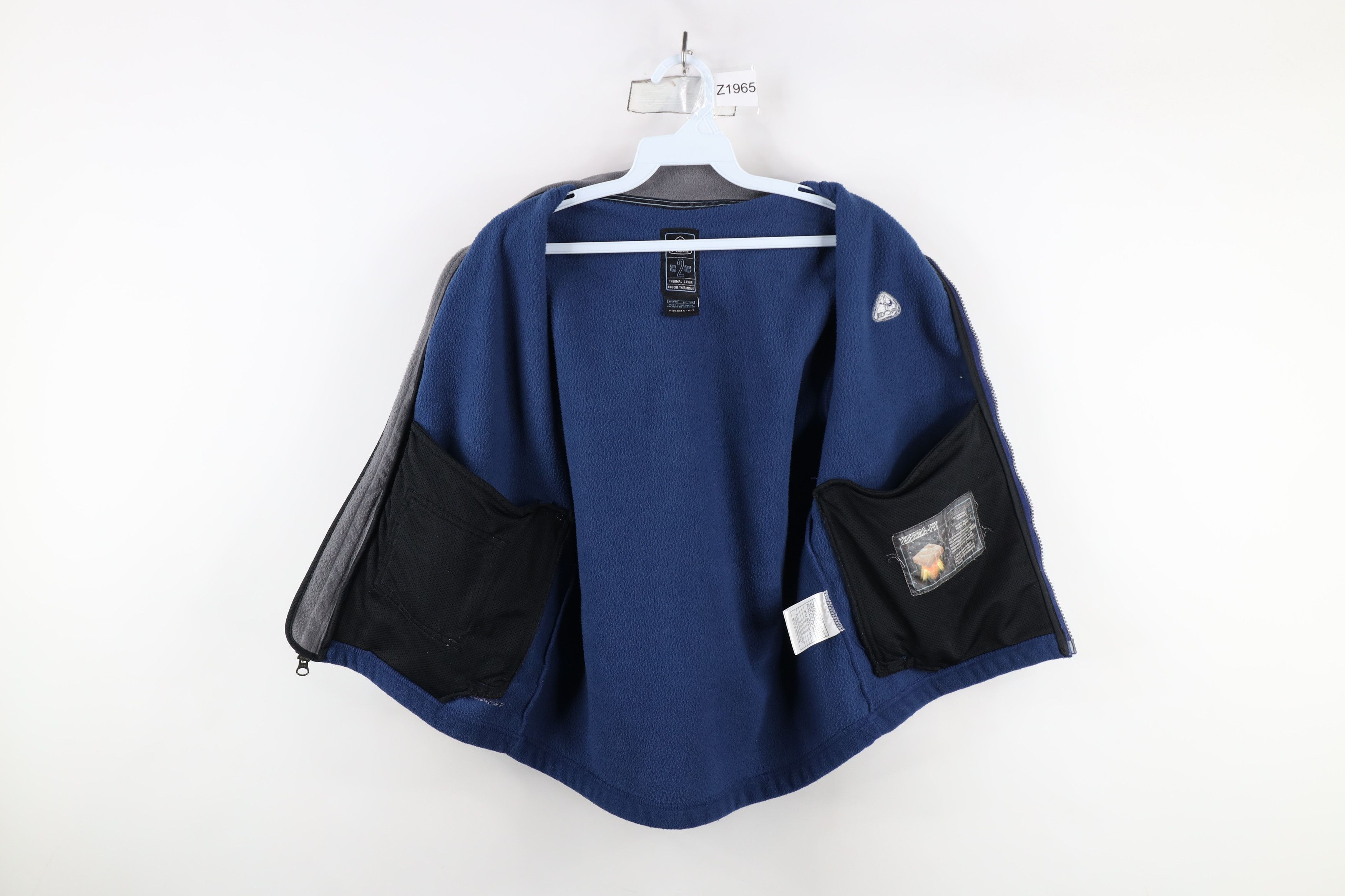 Nike × Vintage Vintage 90s Nike ACG Scott Mini Swoosh Fleece Vest Jacket Size M / US 6-8 / IT 42-44 - 8 Thumbnail
