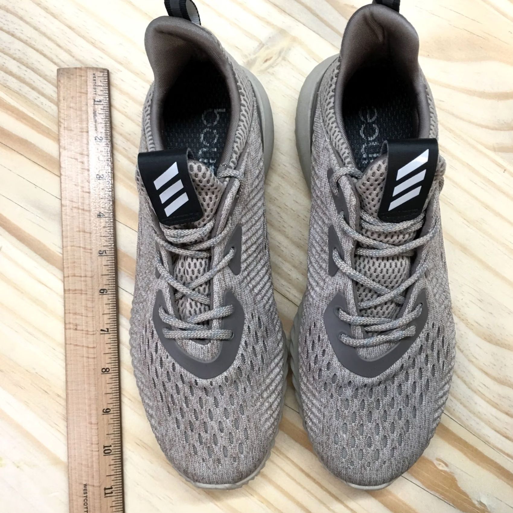 Adidas Adidas Sneaker Womens 6 Brown Alphabounce Athletic Running Lace Up Casual BW0325 Size US 6 / IT 36 - 6 Thumbnail