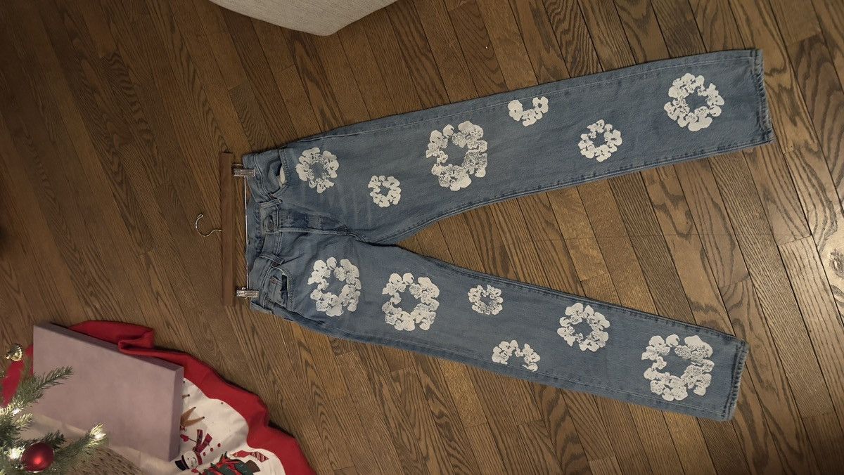 Levi's x Denim Tears The Cotton Wreath Jean Light Wash