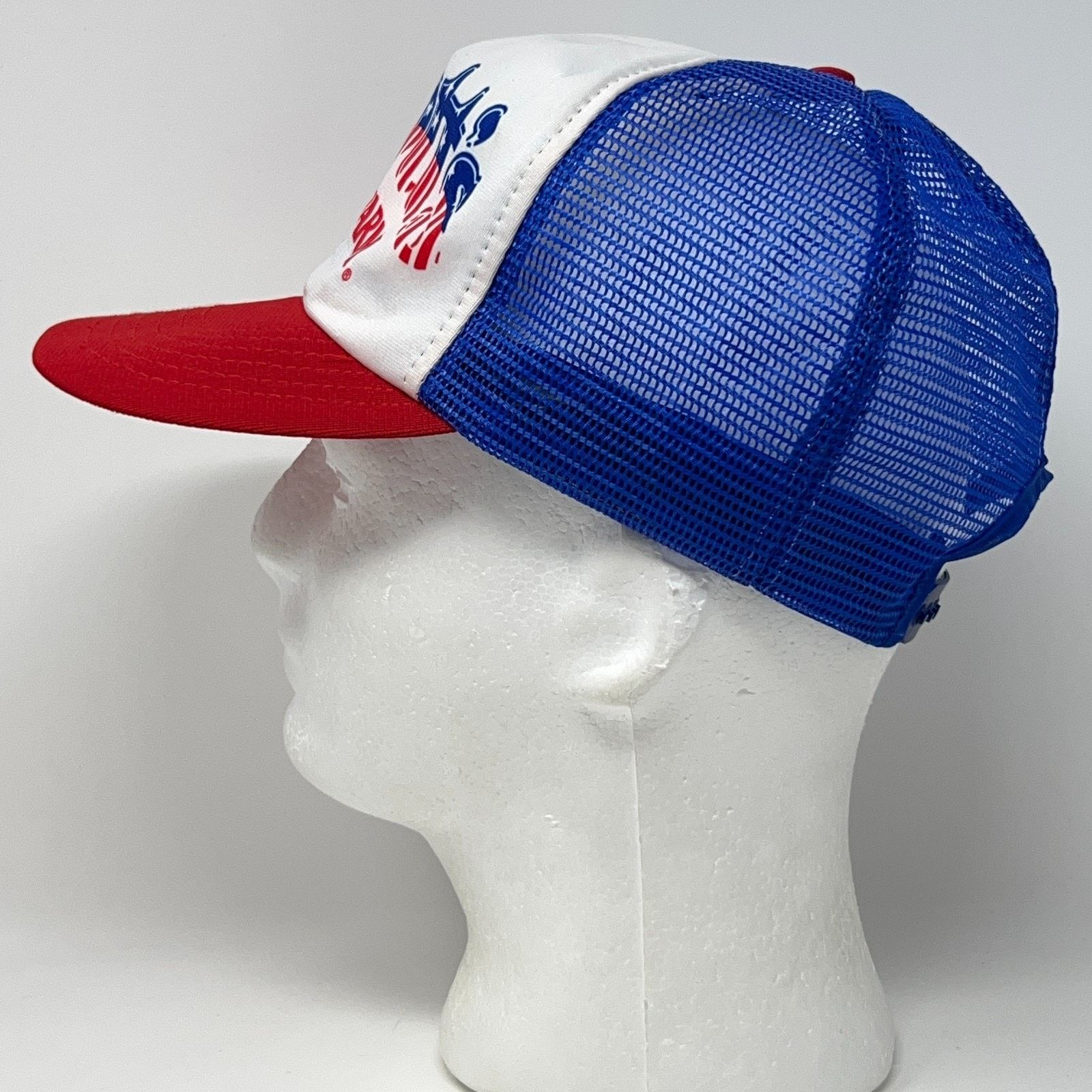Vintage Vintage 80s Knotts Berry Farm Trucker Hat Baseball Cap Blue Size ONE SIZE - 6 Thumbnail