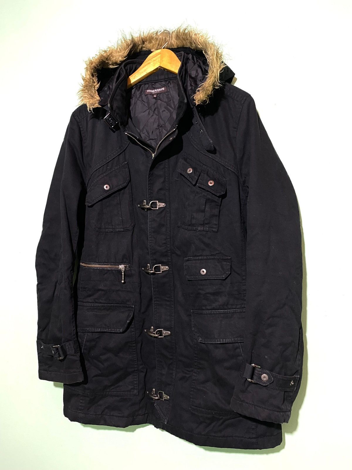 14th Addiction Faux Fur Jacket Gothic Punk Japanese Nicole Hideaway Size US L / EU 52-54 / 3 - 2 Thumbnail