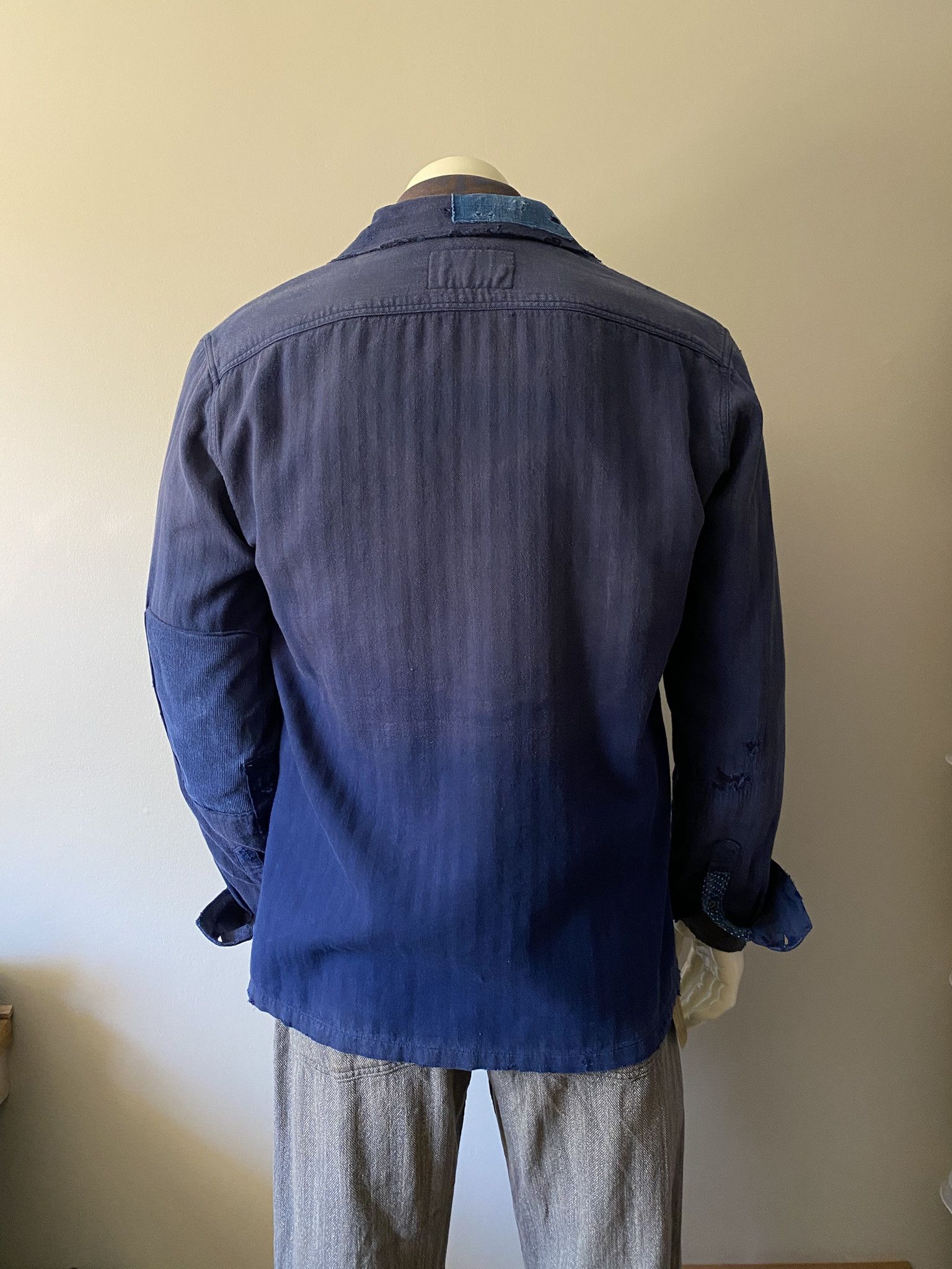 Vintage Sunfade Chore Jacket Size US XL / EU 56 / 4 - 4 Thumbnail