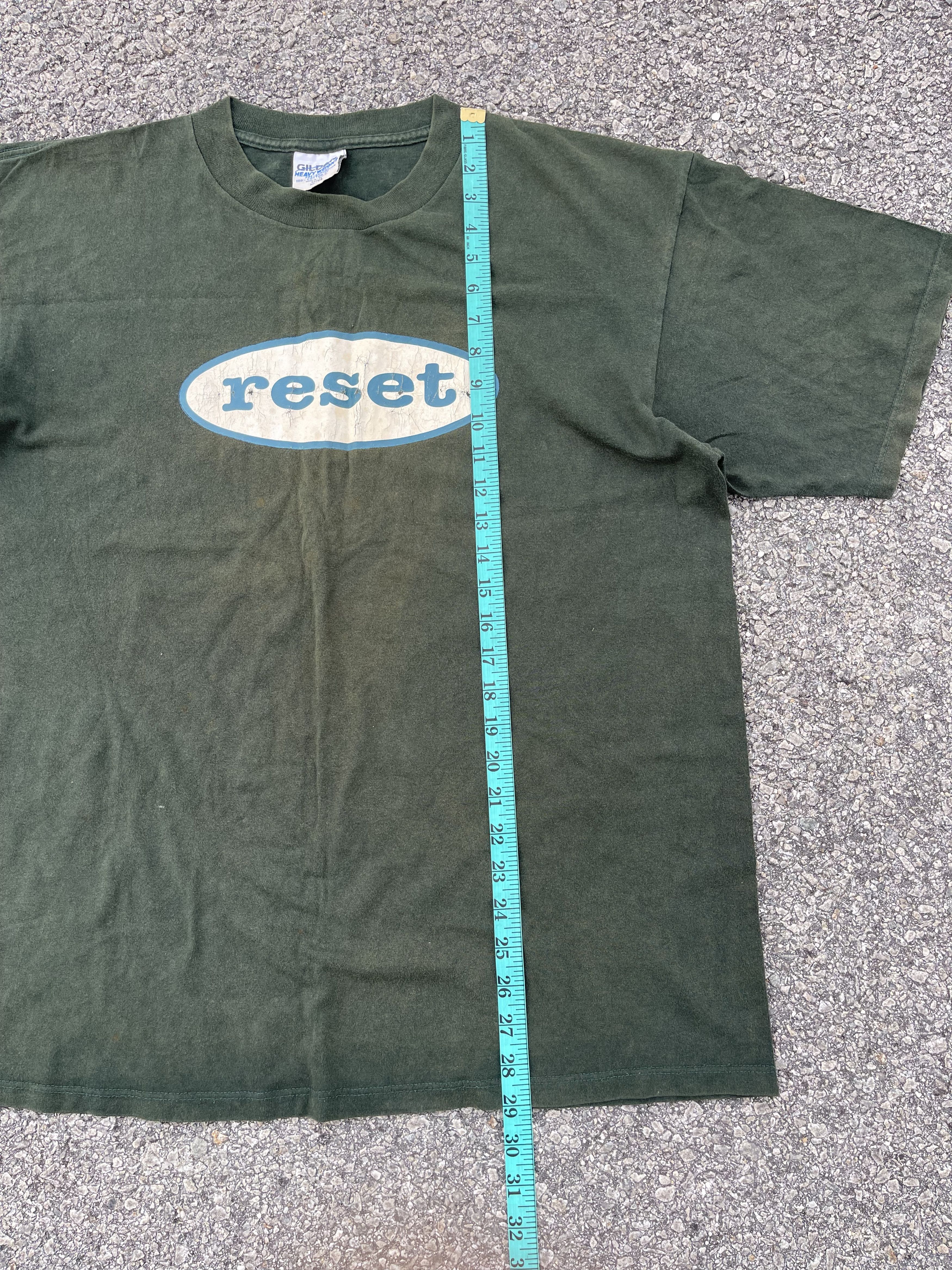 Band Tees × Gildan × Vintage Vintage 90s Reset 2112 Records Canadian Rock Band Tee Size US XL / EU 56 / 4 - 8 Thumbnail