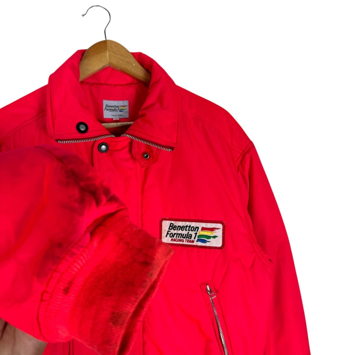 Benetton ☀️BENETTON F1 RACING TEAM BOMBER JACKET Size US S / EU 44-46 / 1 - 5 Thumbnail