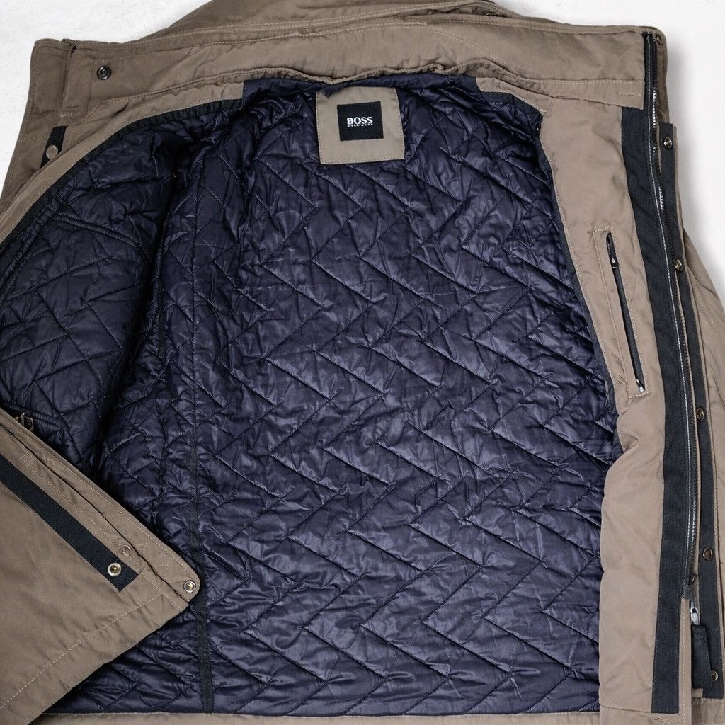 Hugo Boss Hugo Boss Men’s Parka Jacket Quilted Medium) Size US M / EU 48-50 / 2 - 3 Thumbnail