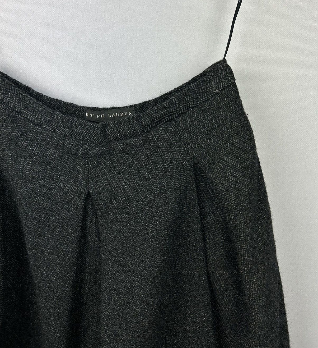 Ralph Lauren Black Label Ralph Lauren Black Label Camel Hair Tweed Balloon Bell Skirt Size 28" / US 6 / IT 42 - 8 Thumbnail