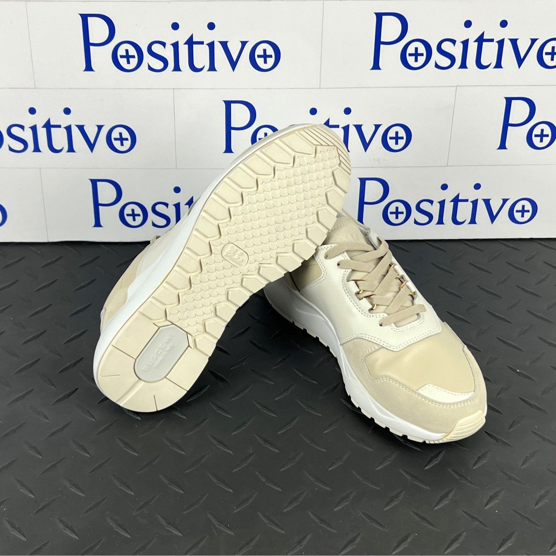 Buscemi Buscemi Ventura Off White Leather Sneakers US 7 SAMPLE Size US 7 / IT 37 - 5 Thumbnail