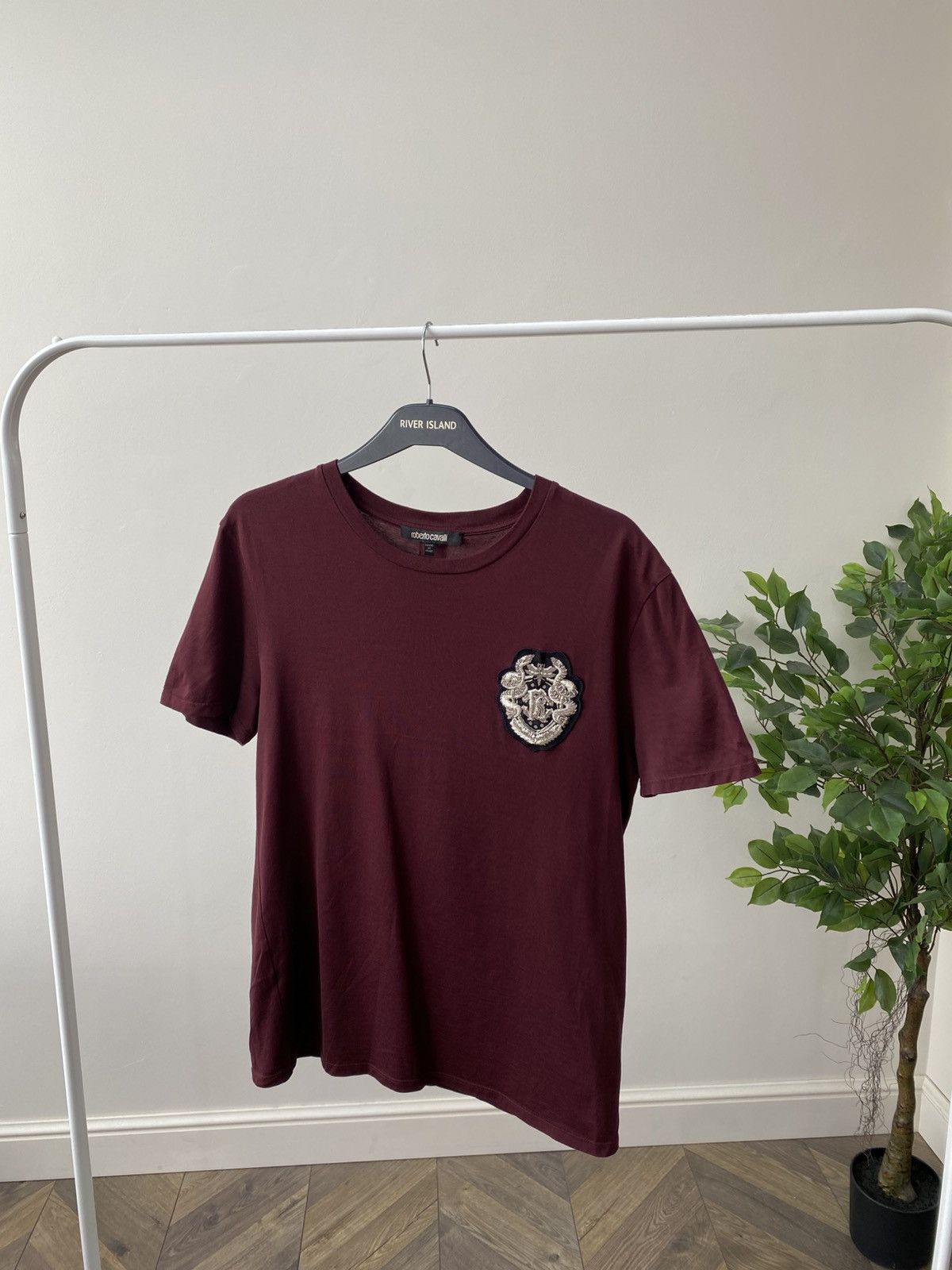 Designer × Roberto Cavalli × Vintage Vintage Roberto Cavalli Luxury T-shirt Size US S / EU 44-46 / 1 - 5 Thumbnail