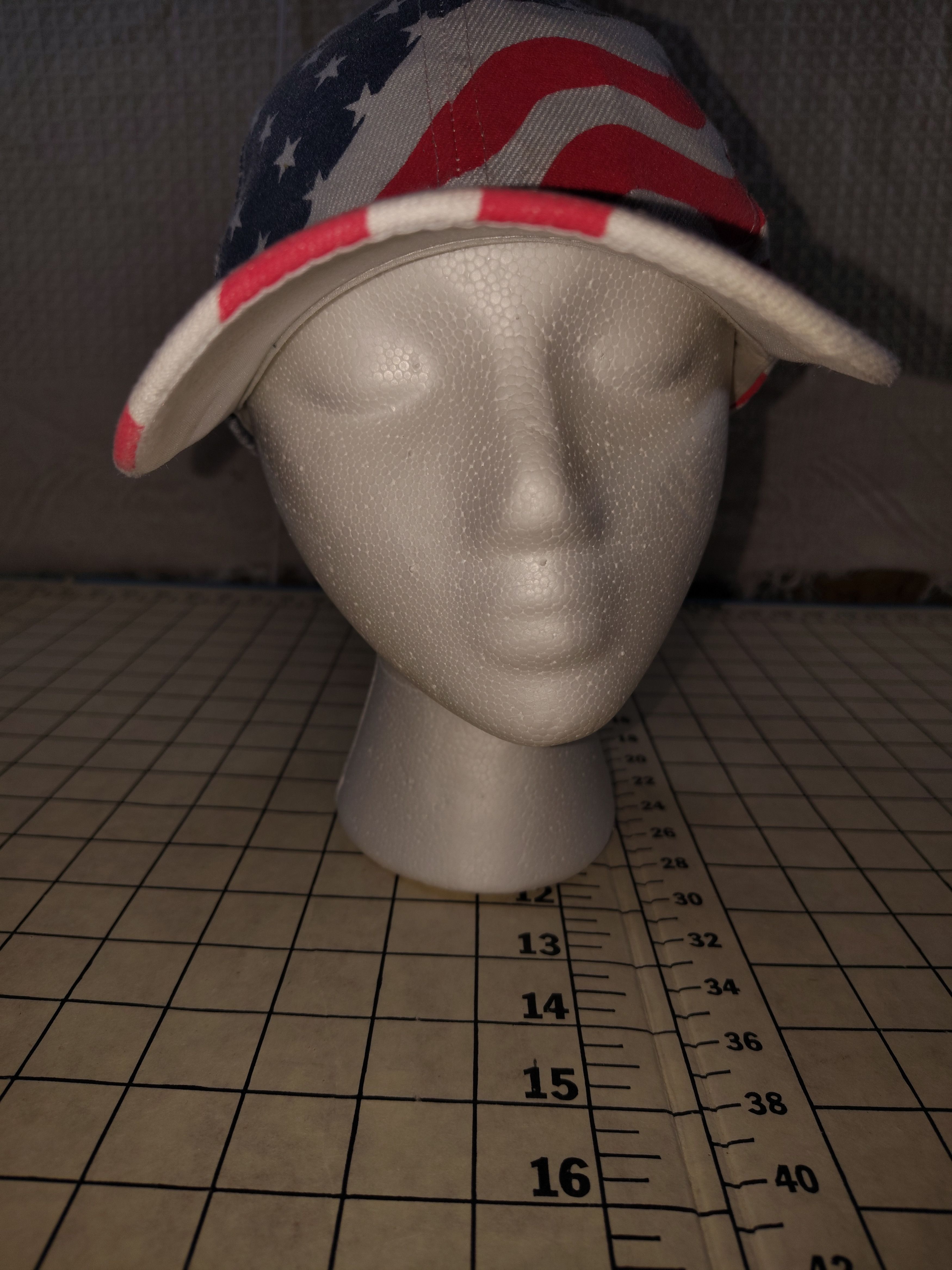 Other Unisex Patriotic Red, White & Blue American Flag Hat Size ONE SIZE - 2 Thumbnail