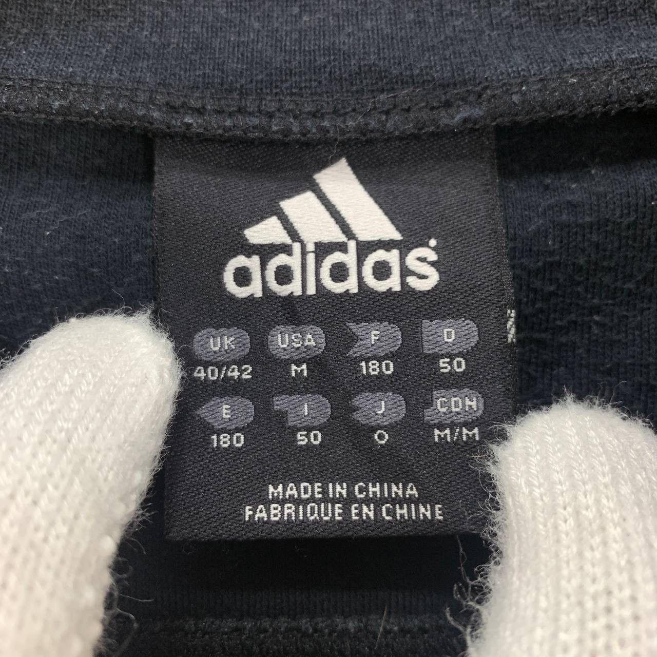 Adidas Y2K Vintage ADIDAS THREE STRIPE Sweatshirt #2338/25 Size US M / EU 48-50 / 2 - 6 Thumbnail