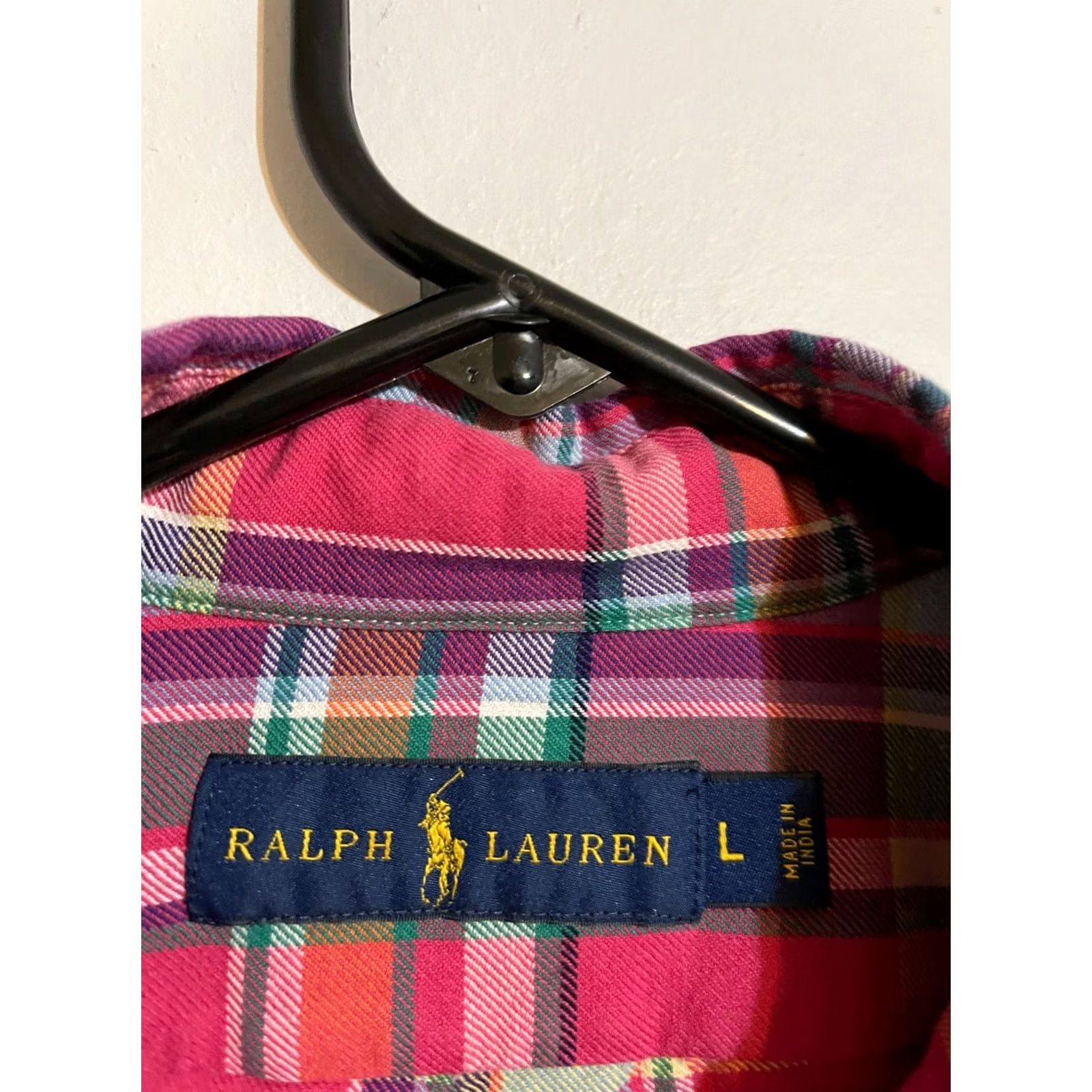 Polo Ralph Lauren Polo Ralph Lauren Plaid Lightweight Flannel Shirt - Men's L - Multicolor Button Up Size US L / EU 52-54 / 3 - 3 Thumbnail