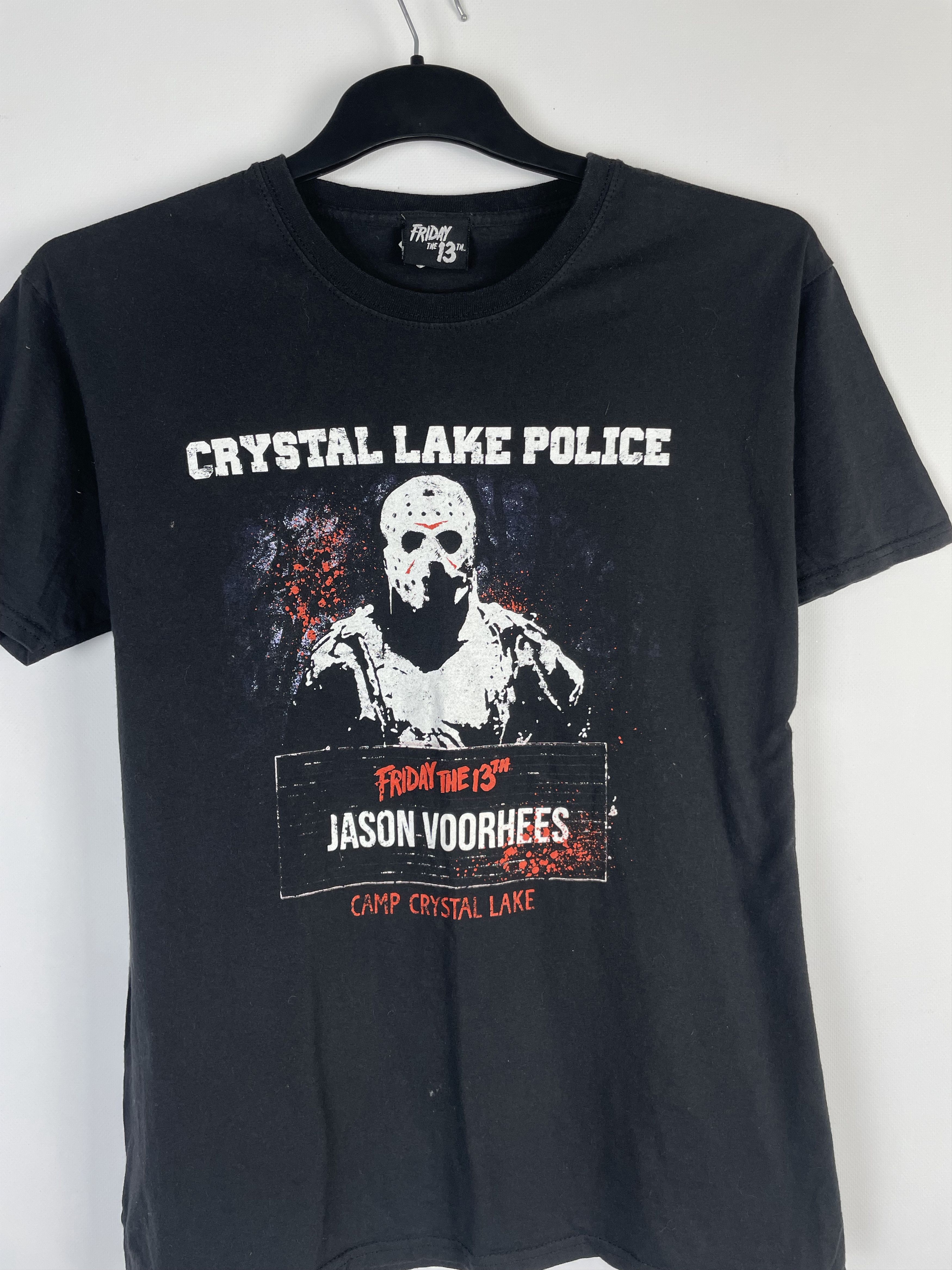 Band Tees Vintage Y2K FRIDAY THE 13 Face Blood DEAD Creepy Horror Tee Size US M / EU 48-50 / 2 - 3 Thumbnail