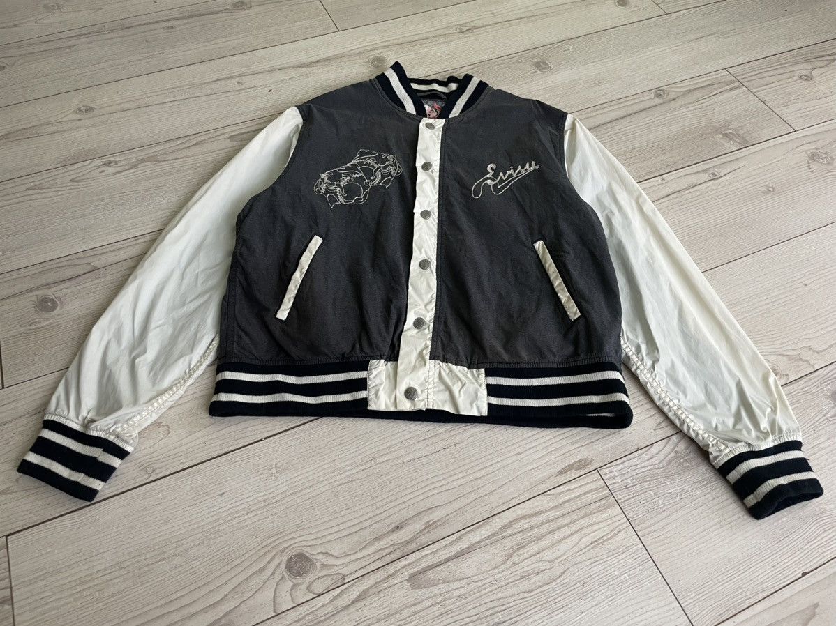 Evisu × Japanese Brand × Vintage Evisu Bomber Jacket Size US L / EU 52-54 / 3 - 9 Thumbnail