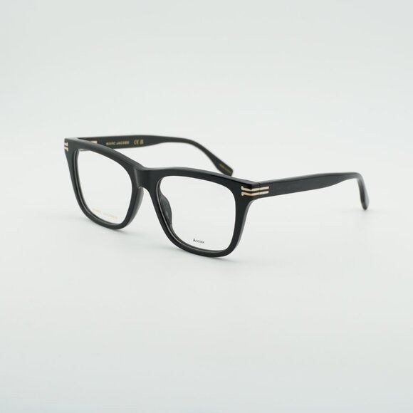 Marc Jacobs Marc Jacobs MJ 1084 0807 00 Eyeglasses Black 52mm Square Size ONE SIZE - 11 Thumbnail