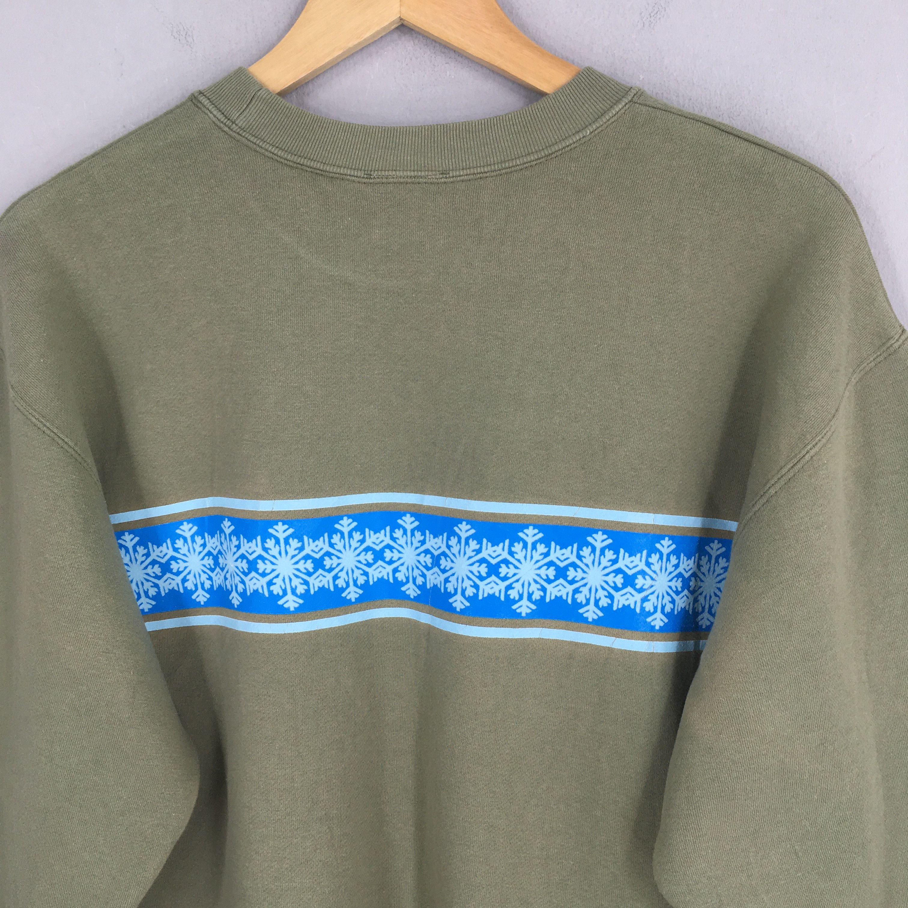 Rip Curl Vintage 90s Offshore Sport USA Green Sweatshirt Large Size US L / EU 52-54 / 3 - 8 Thumbnail