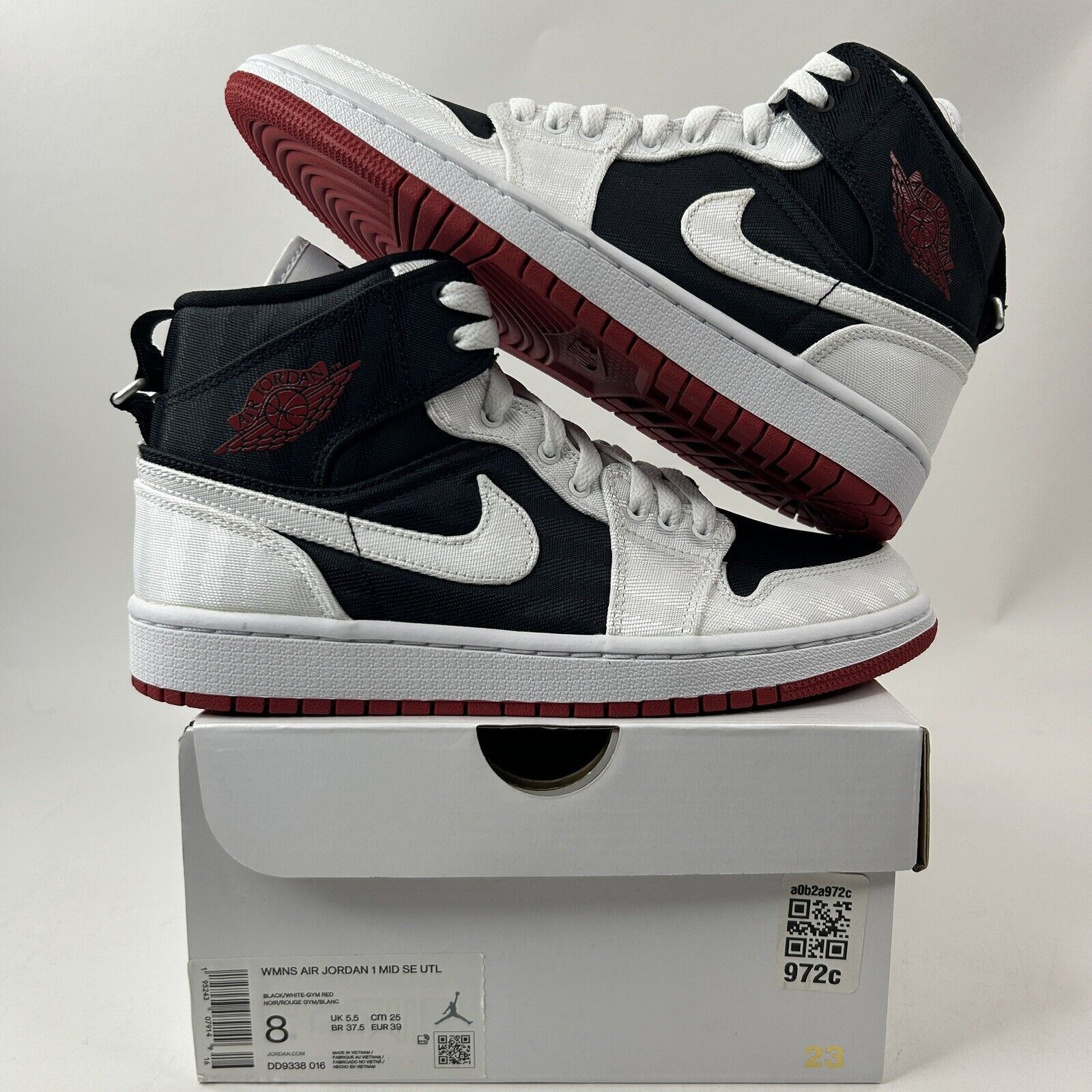 Nike Air Jordan 1 Mid SE WMNS “Utility/Black Gym Red” 2024