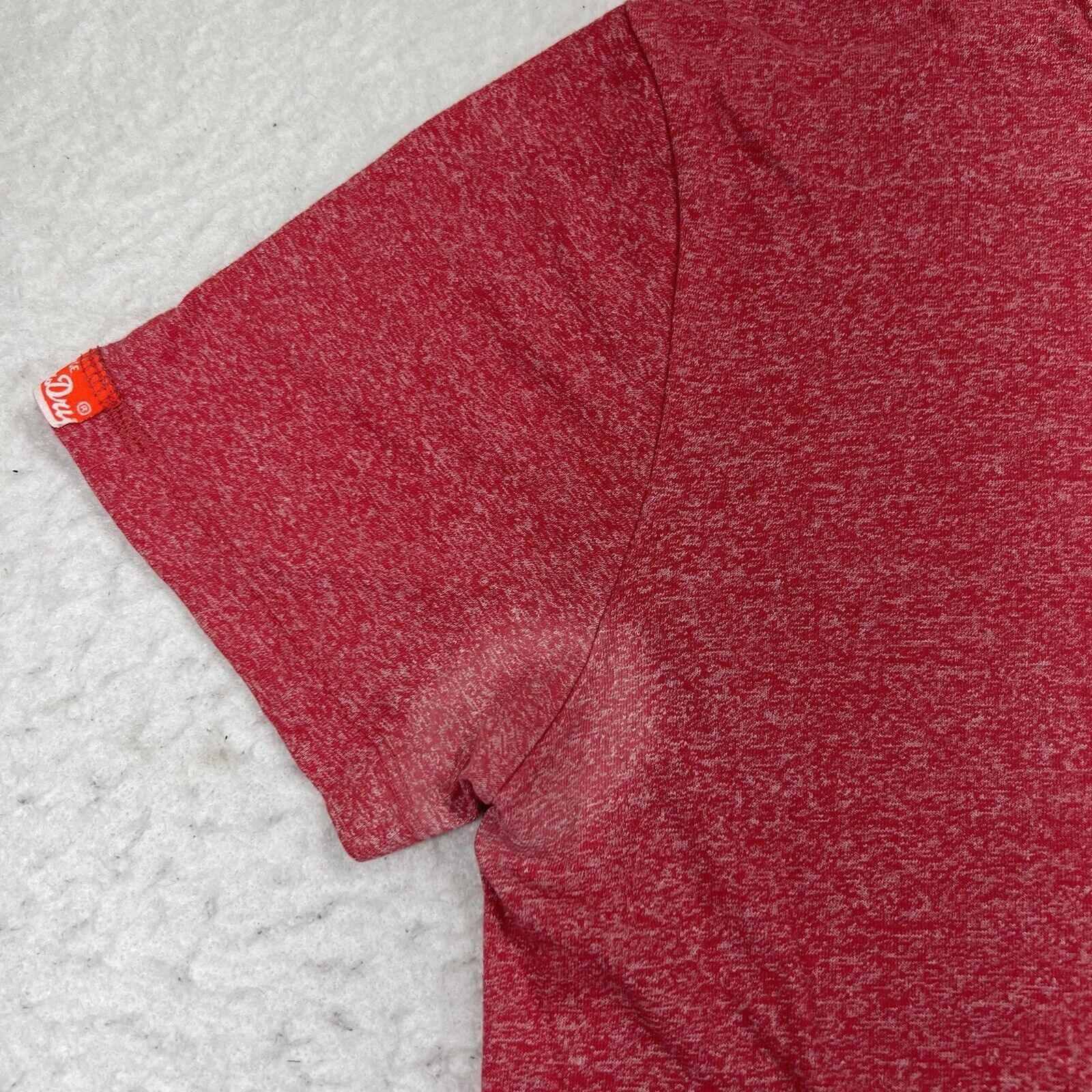 Superdry SuperDry Orange Label Medium Light Red Pink Logo T Shirt Size US M / EU 48-50 / 2 - 4 Thumbnail