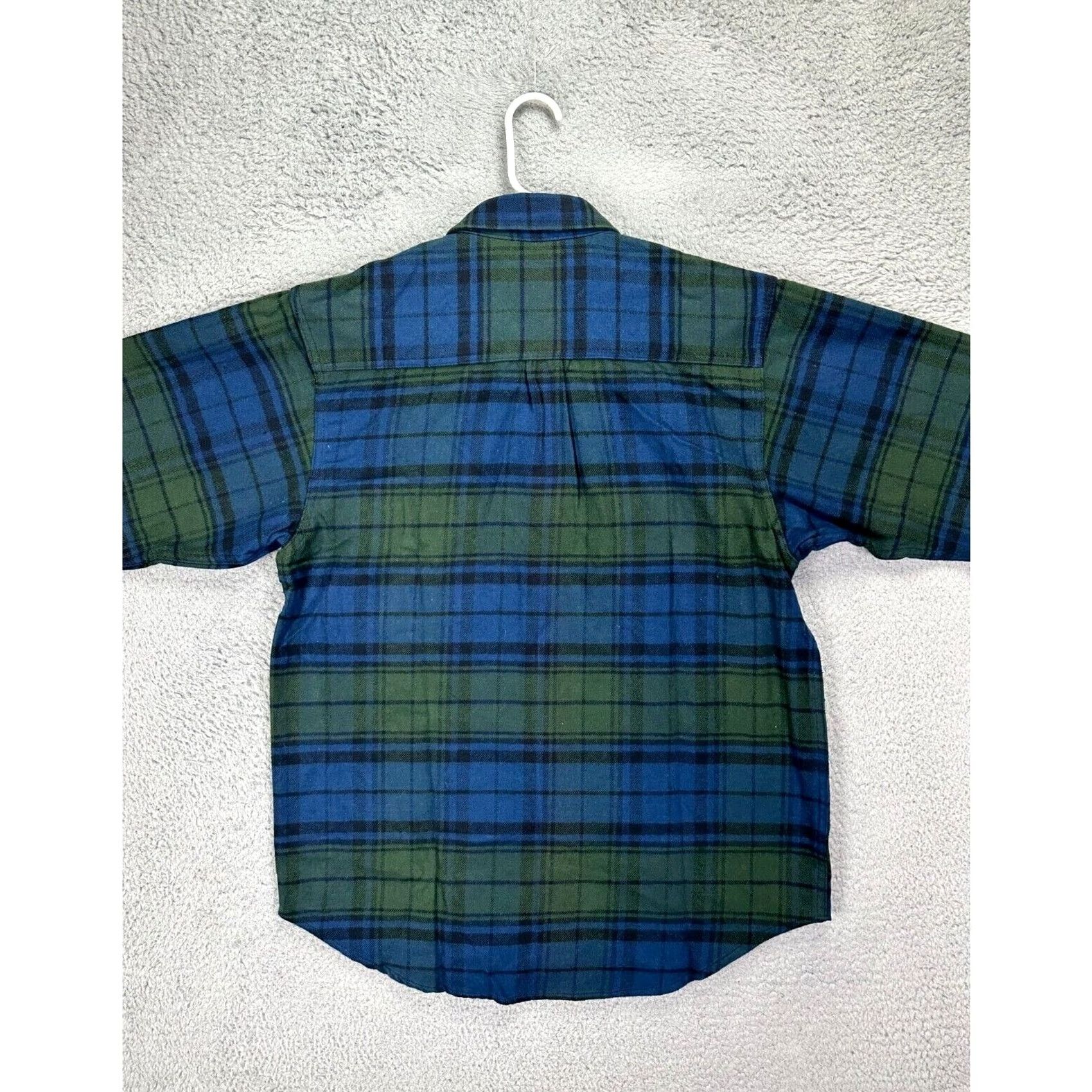 Vintage Field & Stream Shirt Mens Medium Green Madras Plaid Button-Down Long Sleeve NEW Size US M / EU 48-50 / 2 - 3 Thumbnail