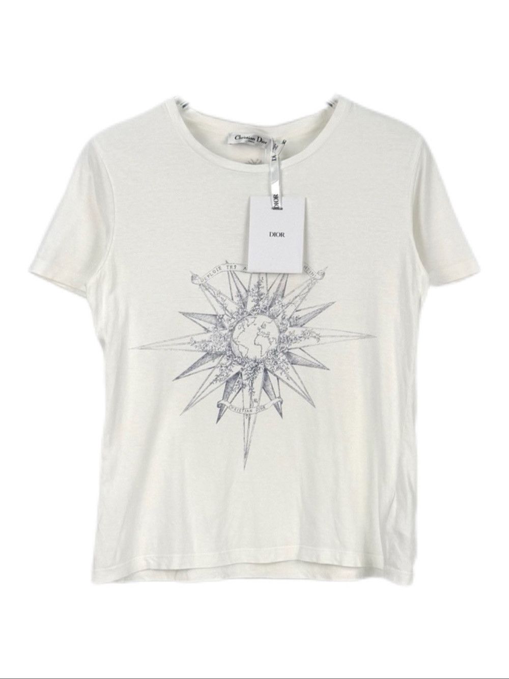 Dior Dior Compass Geometric Print T-Shirt M Size M / US 6-8 / IT 42-44 - 1 Thumbnail