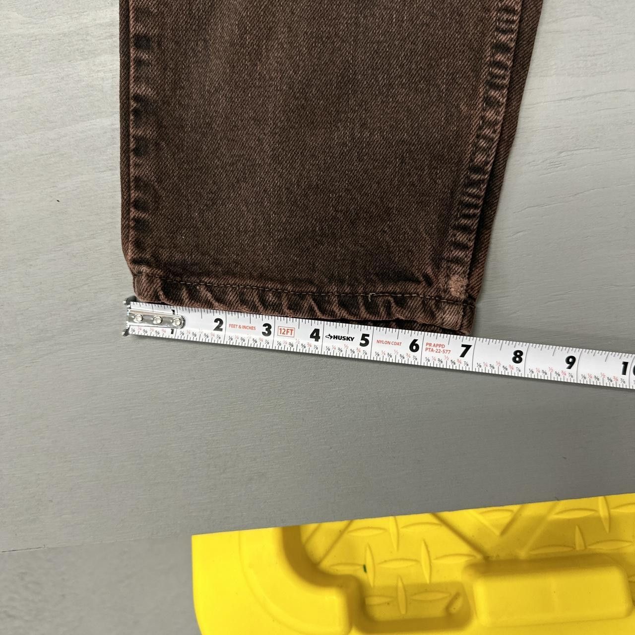 Levi's Vintage Levi’s 550 Brown Denim Jeans Men’s 32 x 30 Size US 32 / EU 48 - 8 Thumbnail