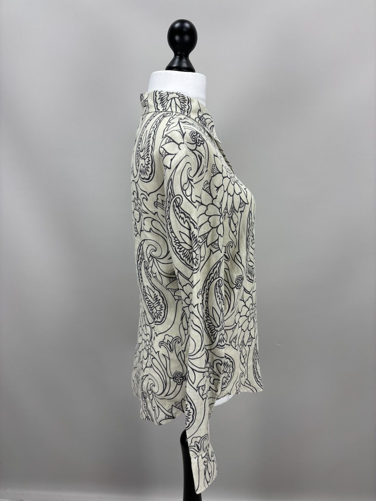 Etro Womens linen shirt ETRO Size 48 Color Multicolor Size XL / US 12-14 / IT 48-50 - 5 Thumbnail